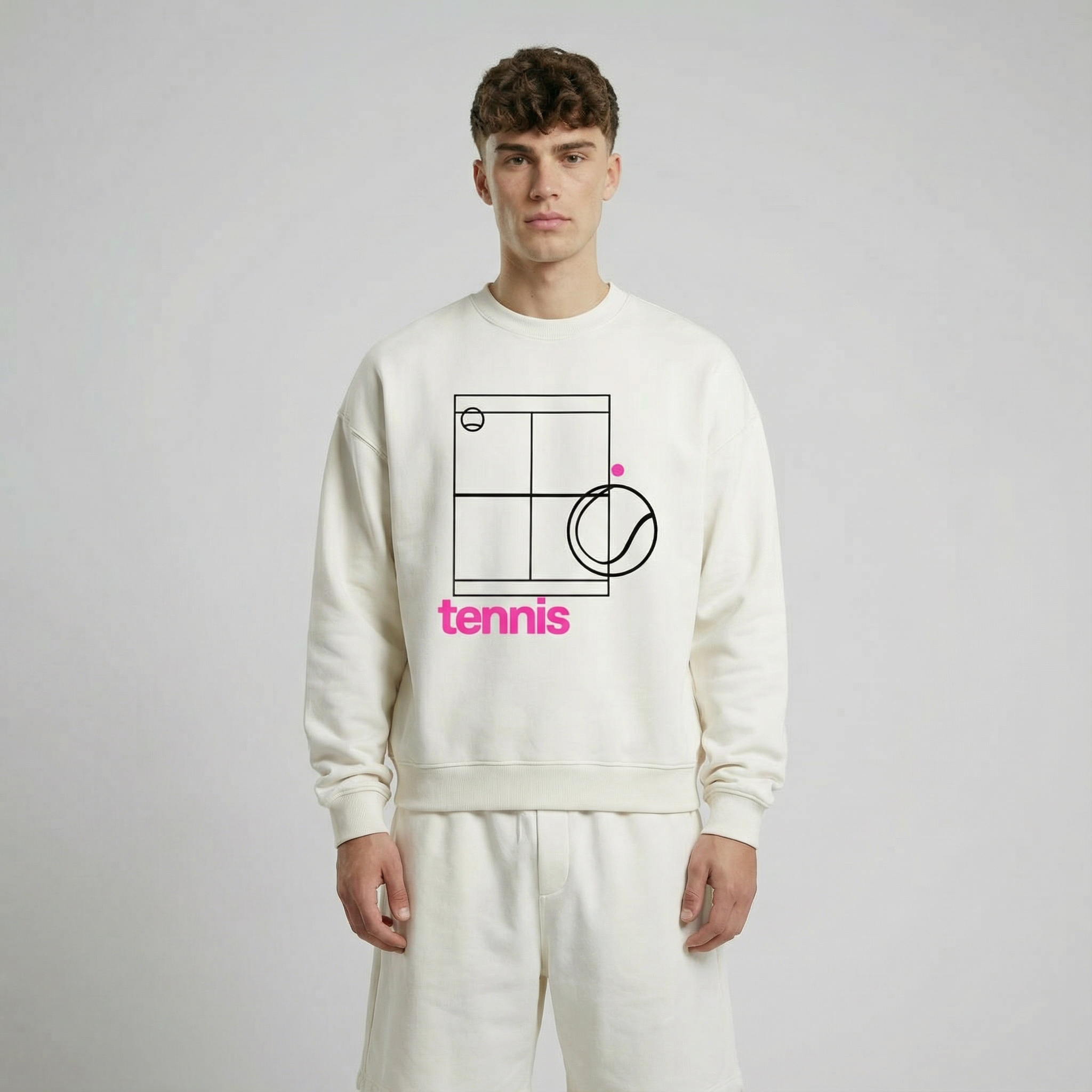 Tennis-Court Essential Sweatshirt