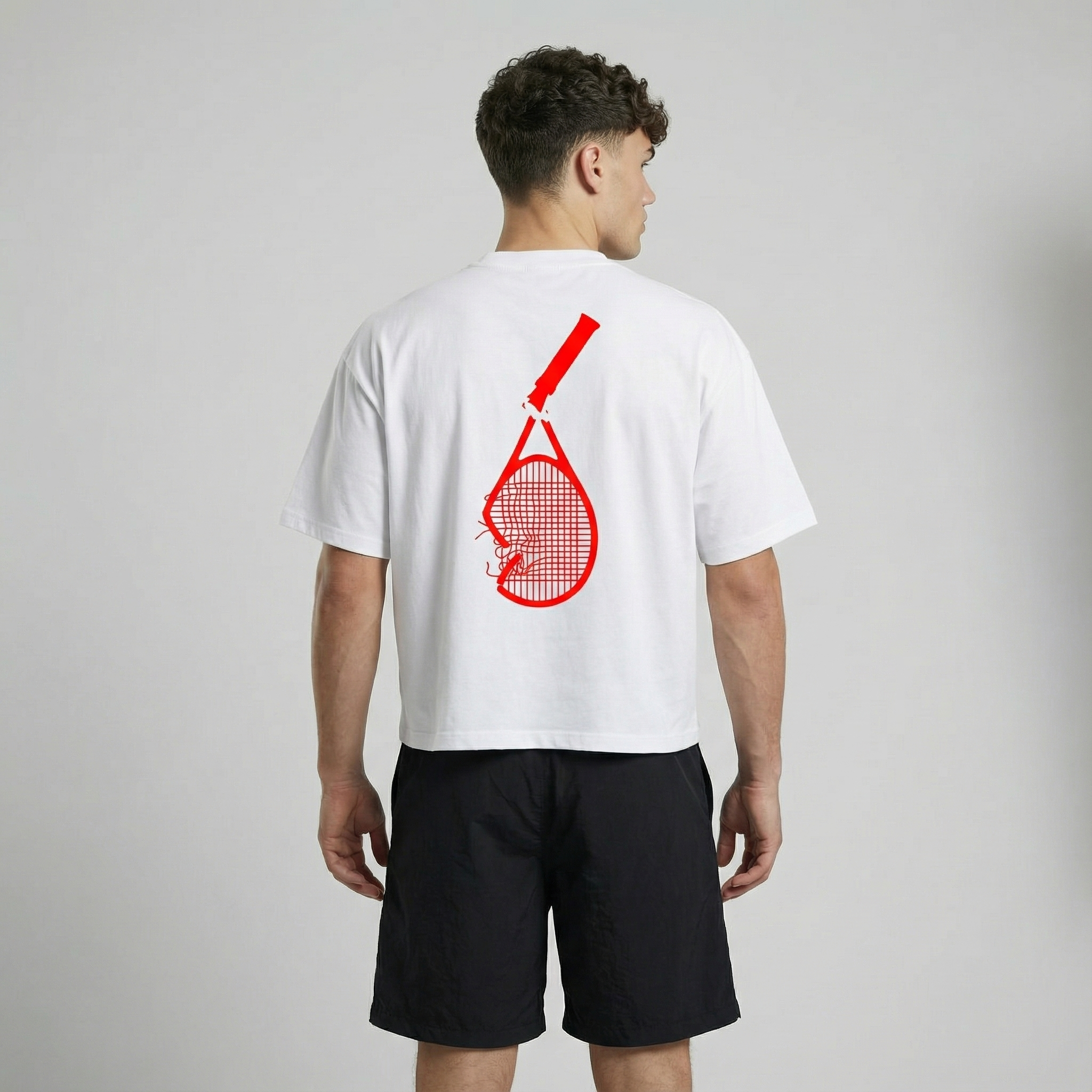 Smashed Racket Boxy T-Shirt