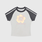 Flower Raglan T-Shirt