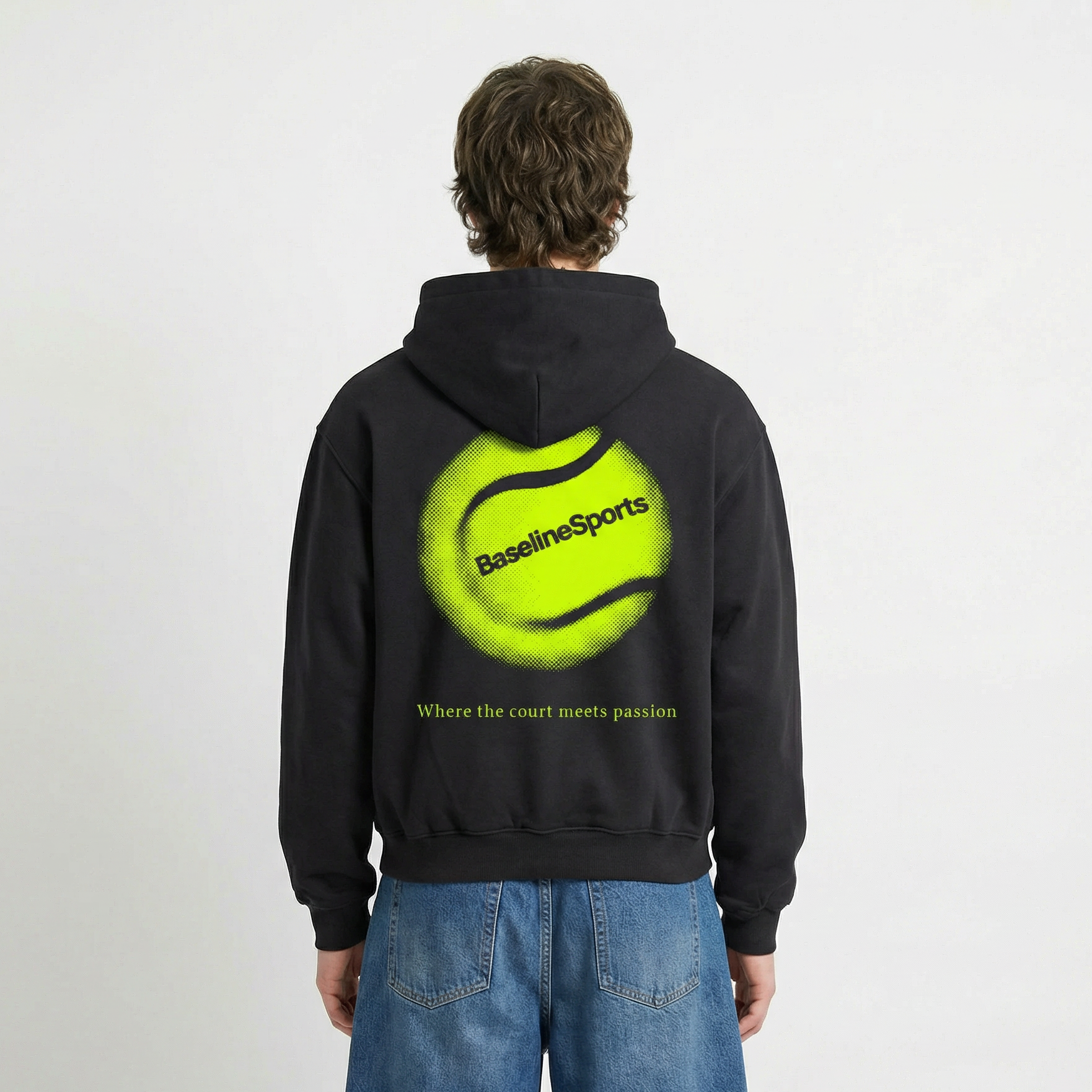 Ball Backprint Hoodie