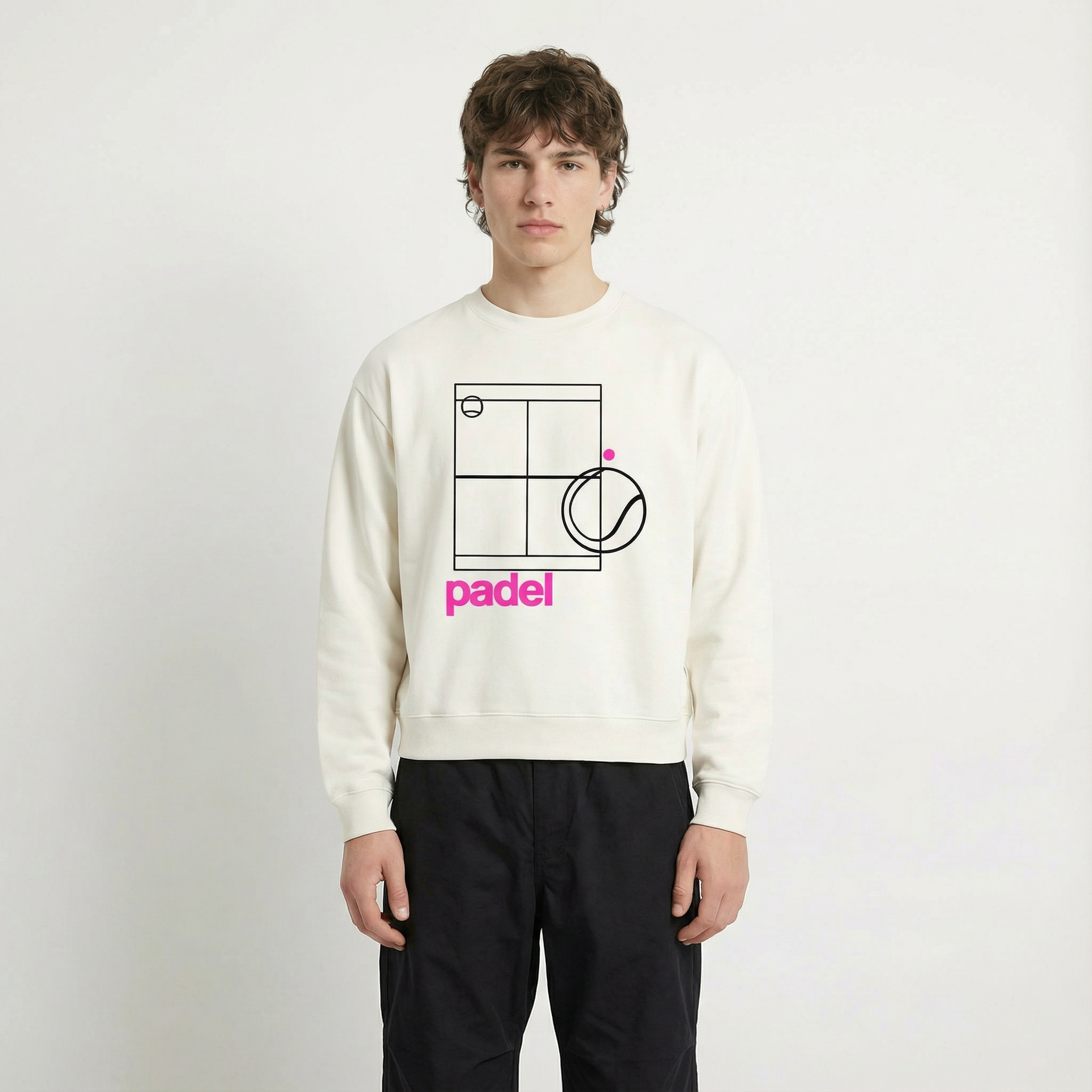 Padel Court Essential Sweatshirt