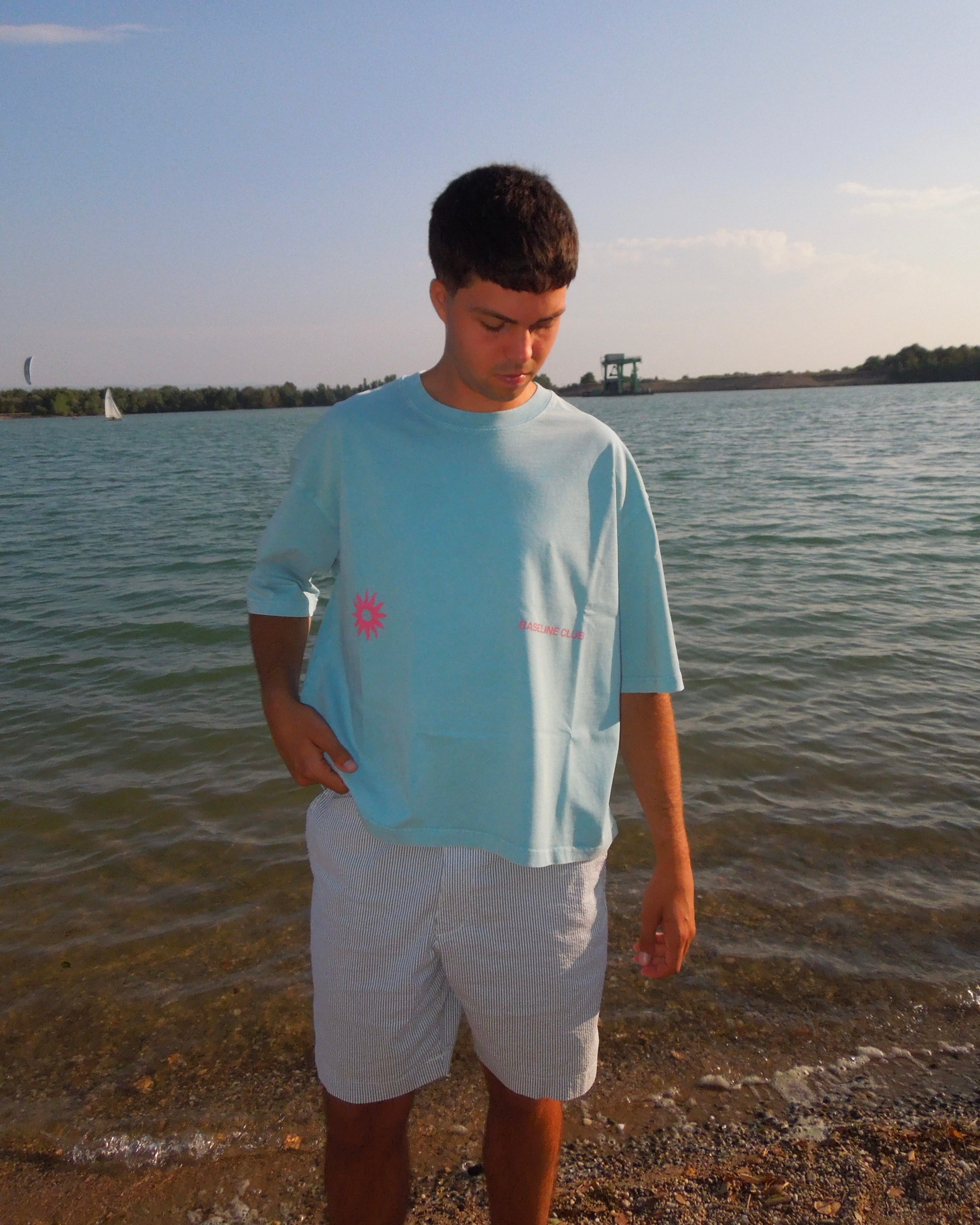 Summer Vibes Boxy Washed T-Shirt