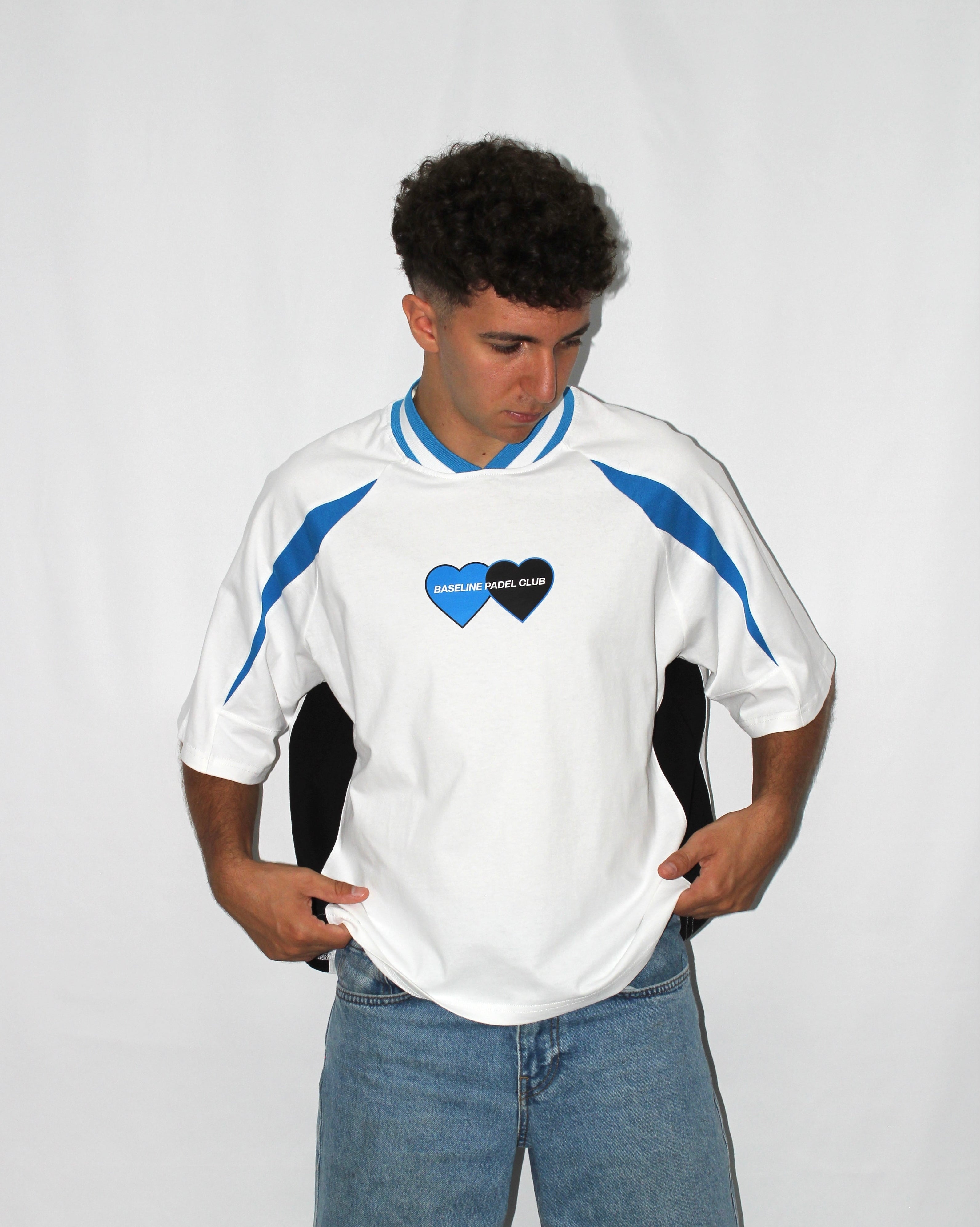 Two Hearts Oversized T-Shirt