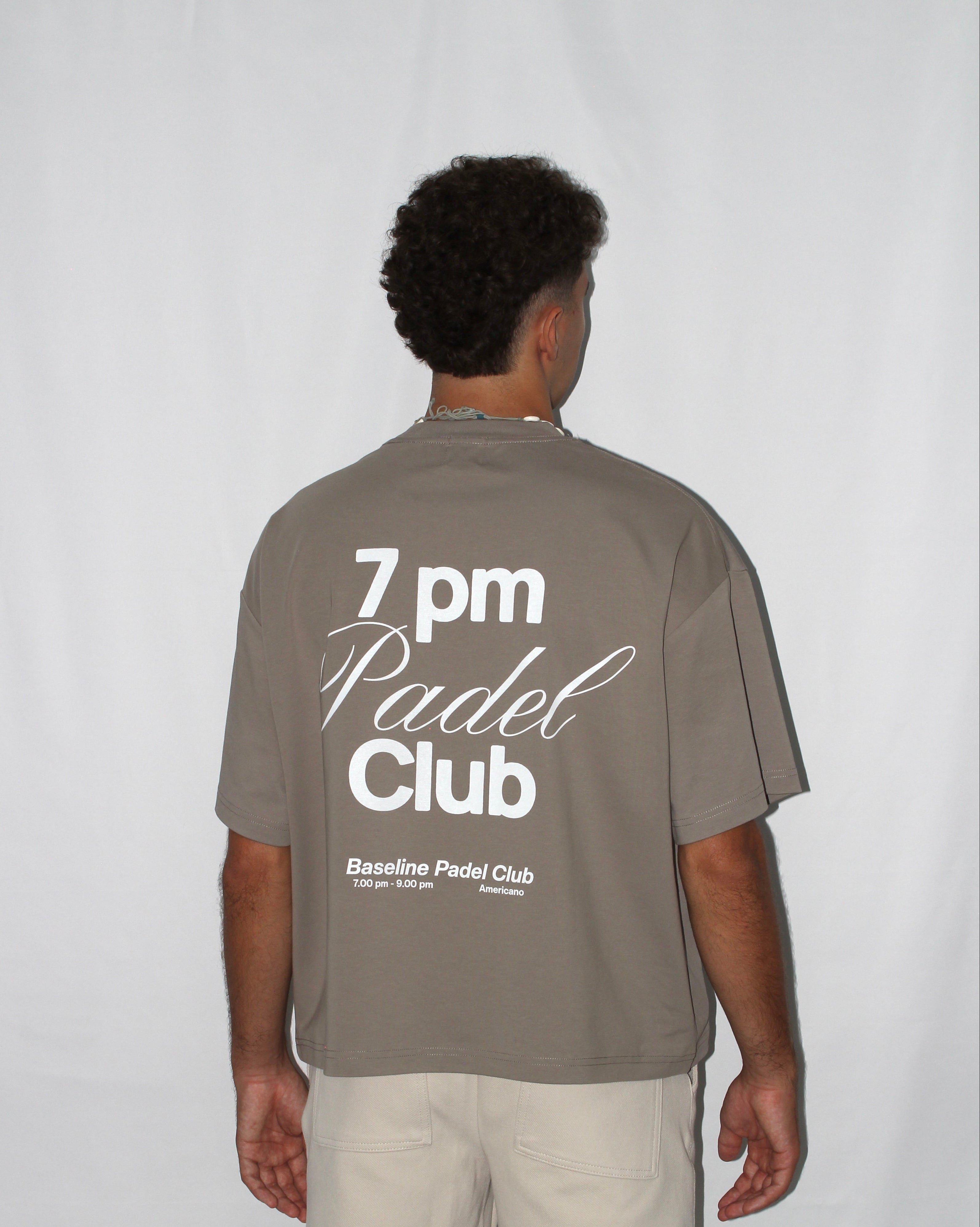 7 pm Club Boxy T-Shirt