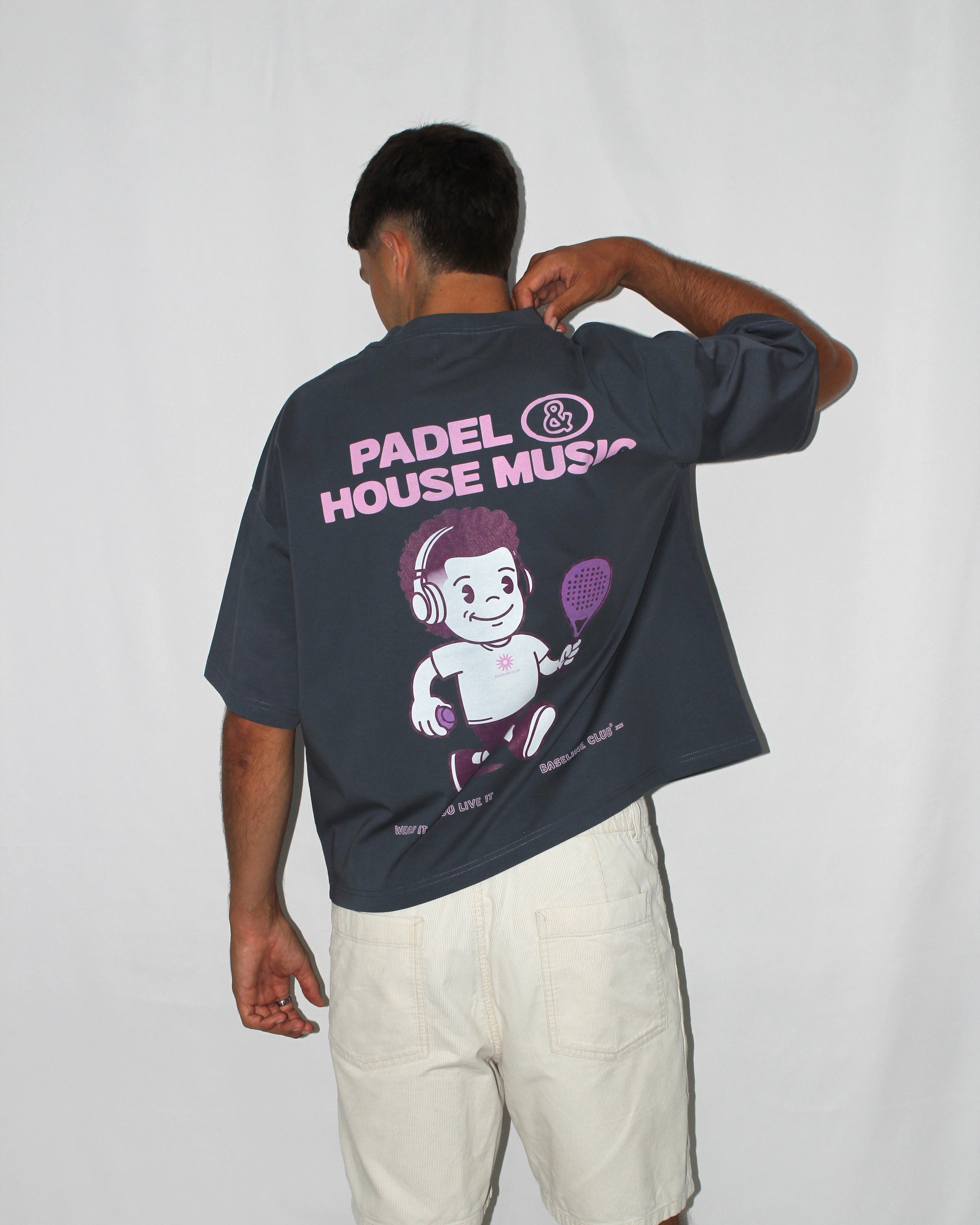 Padel & House Music Boxy T-Shirt