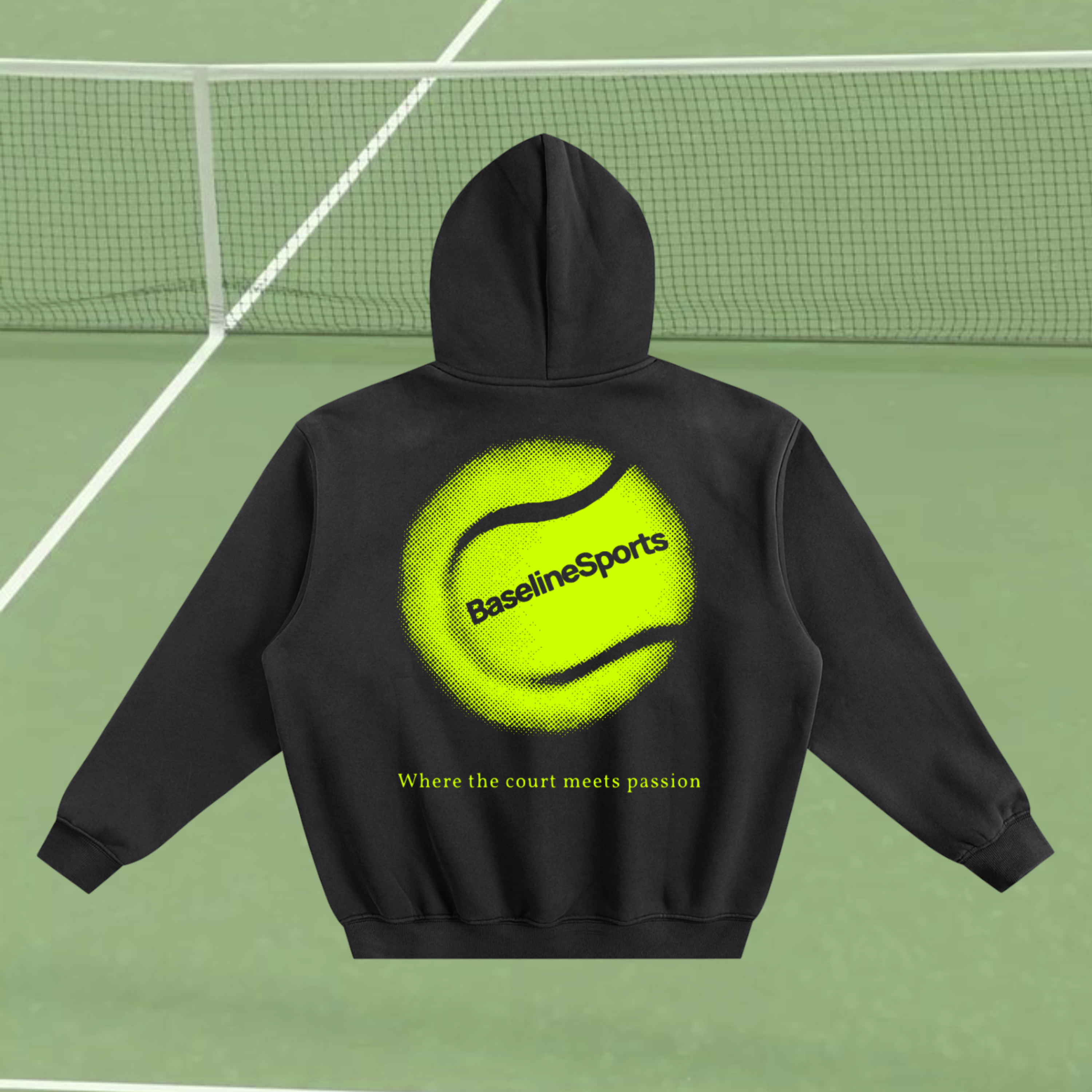 Ball Backprint Hoodie