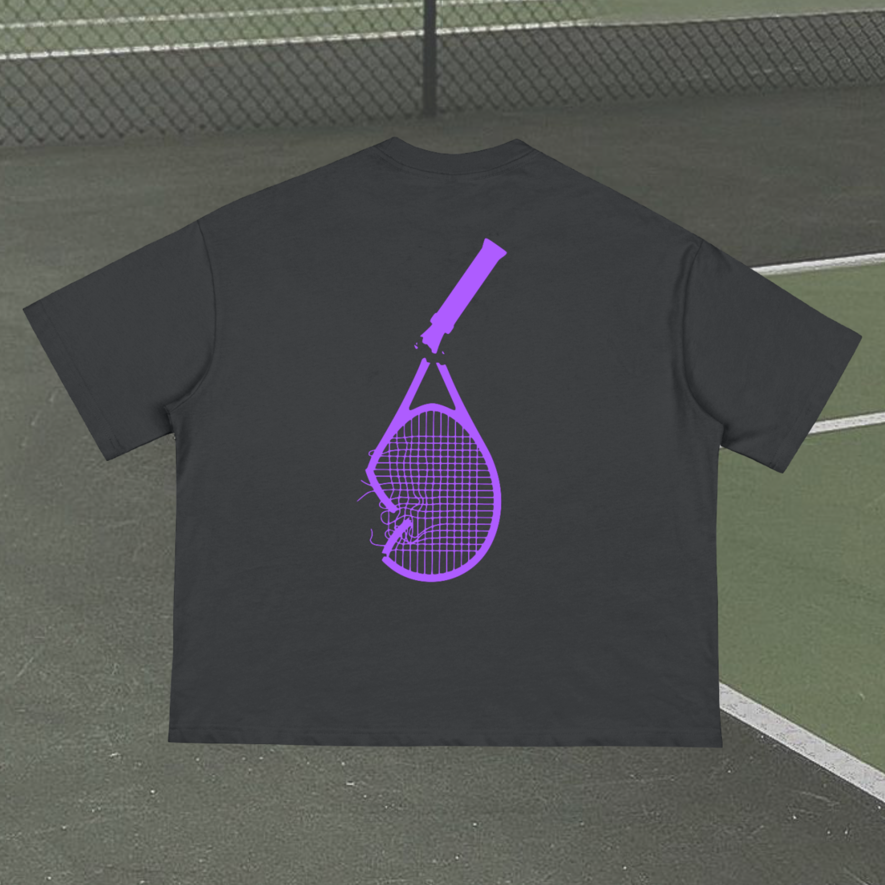 Smashed Racket Boxy T-Shirt