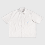 Vertical Stripe Boxy Shirt