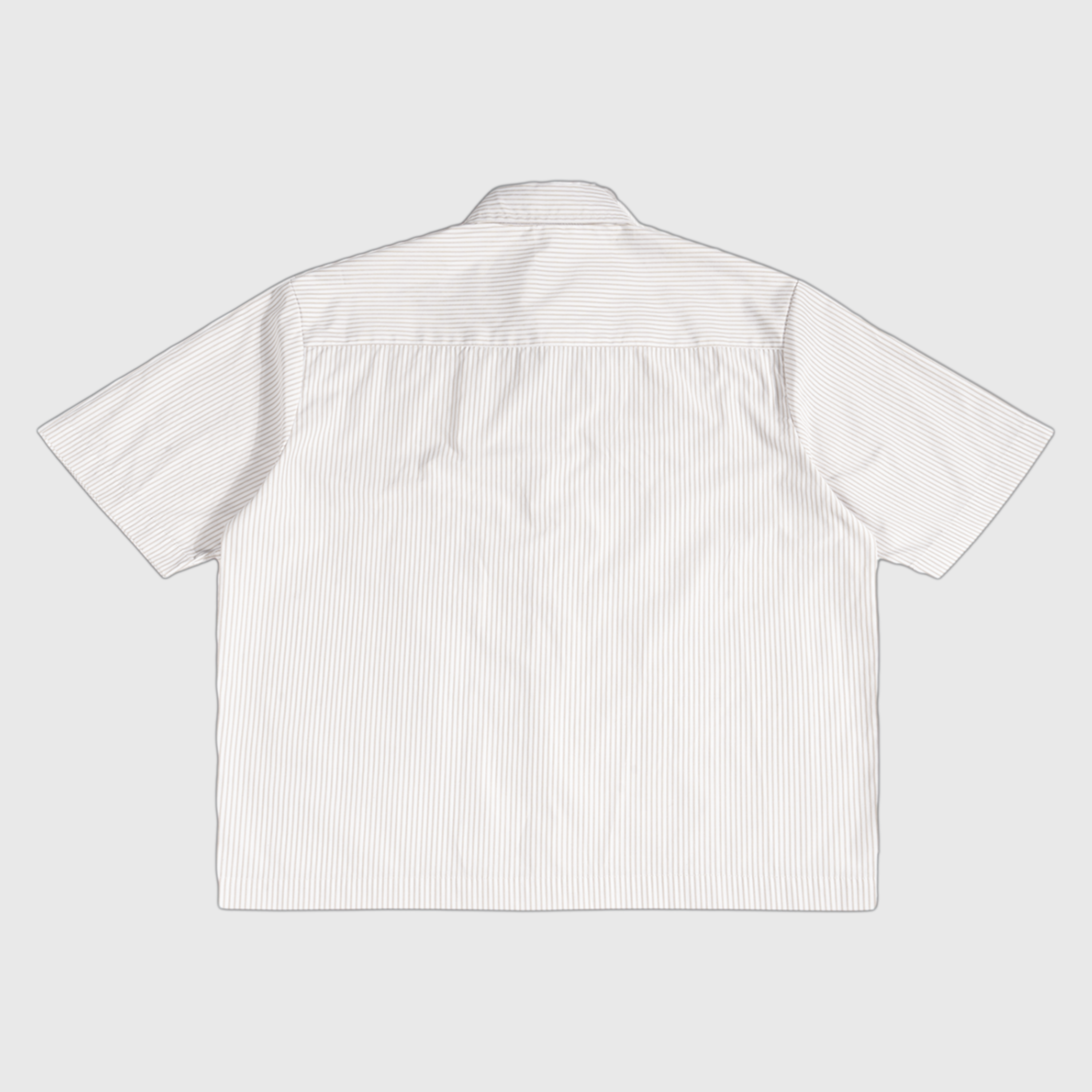 Vertical Stripe Boxy Shirt