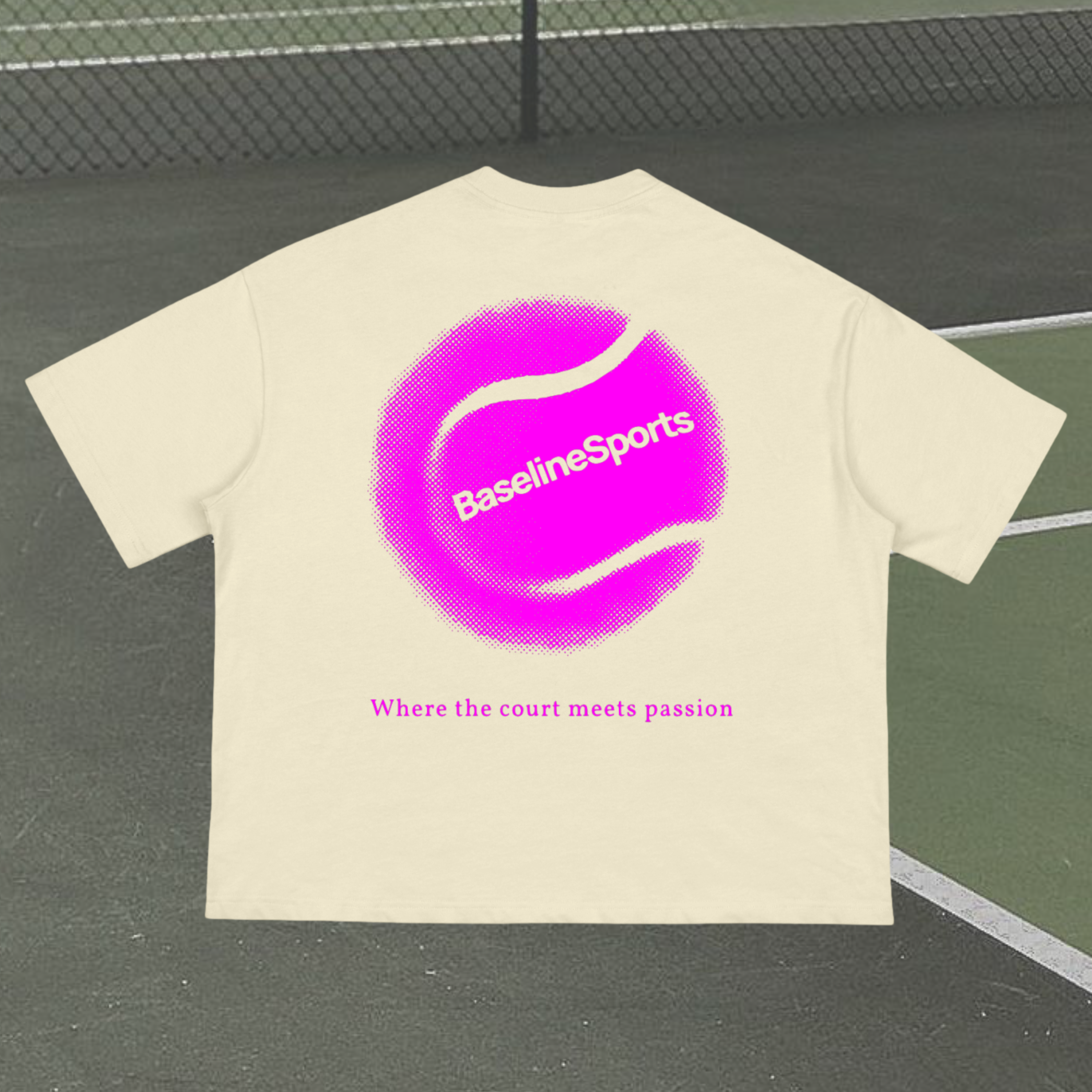 Ball Backprint Boxy T-Shirt