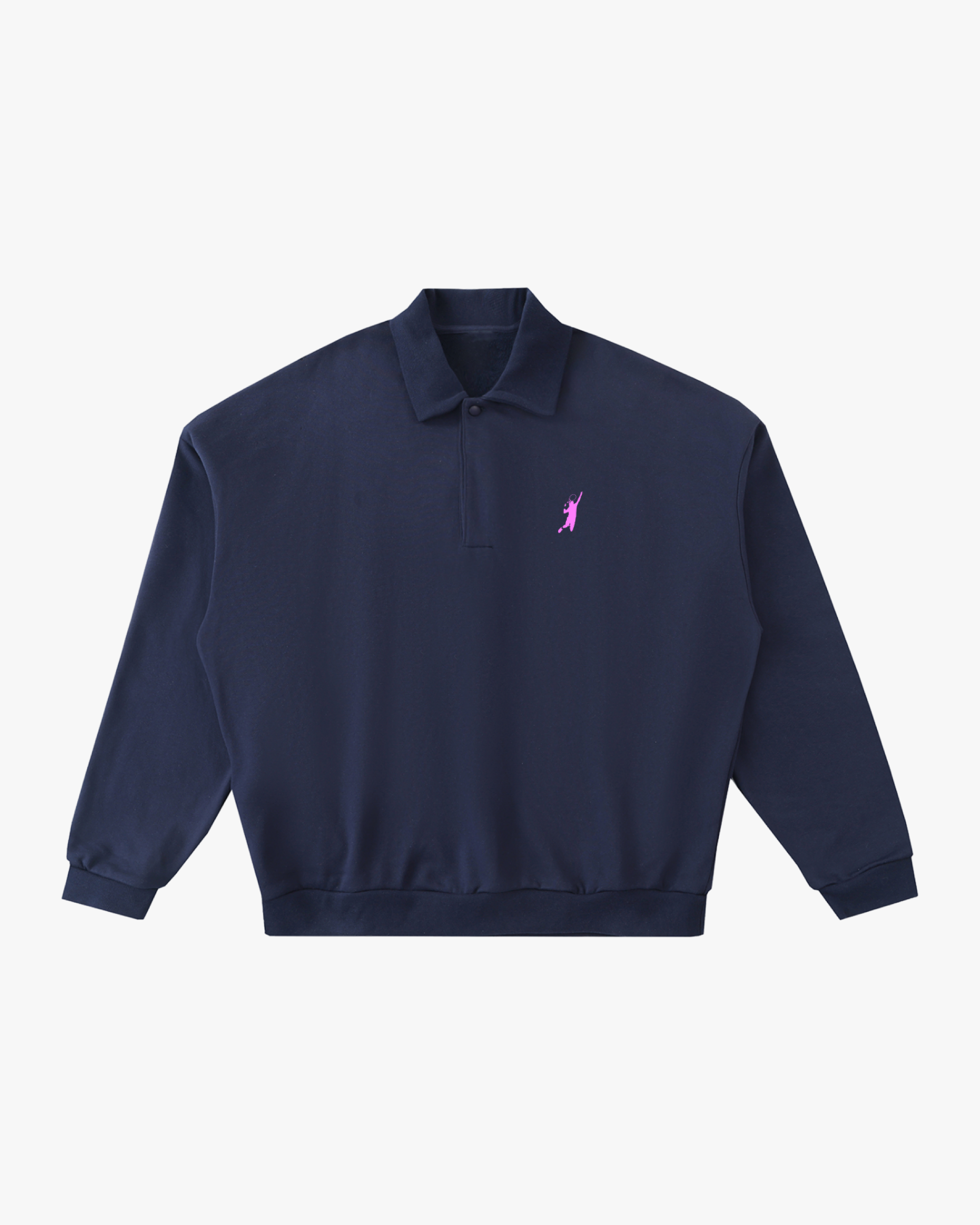Academy Oversize Longsleeve Polo