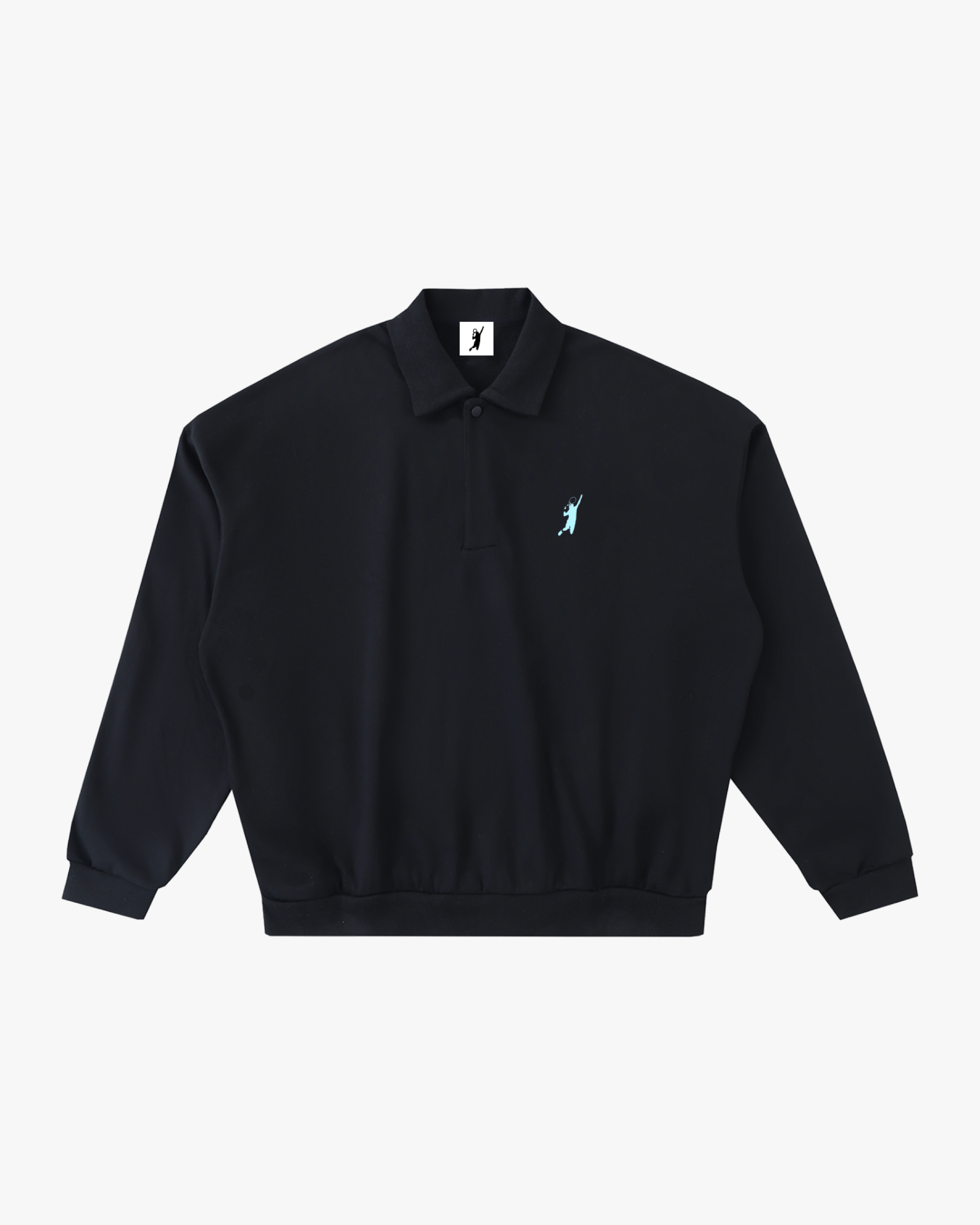 Academy Oversize Longsleeve Polo