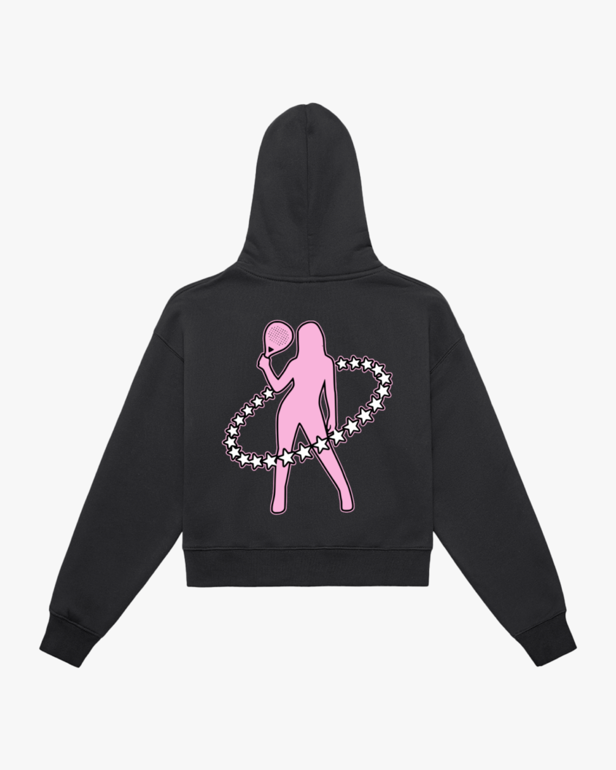 Lady cropped Zip-Hoodie
