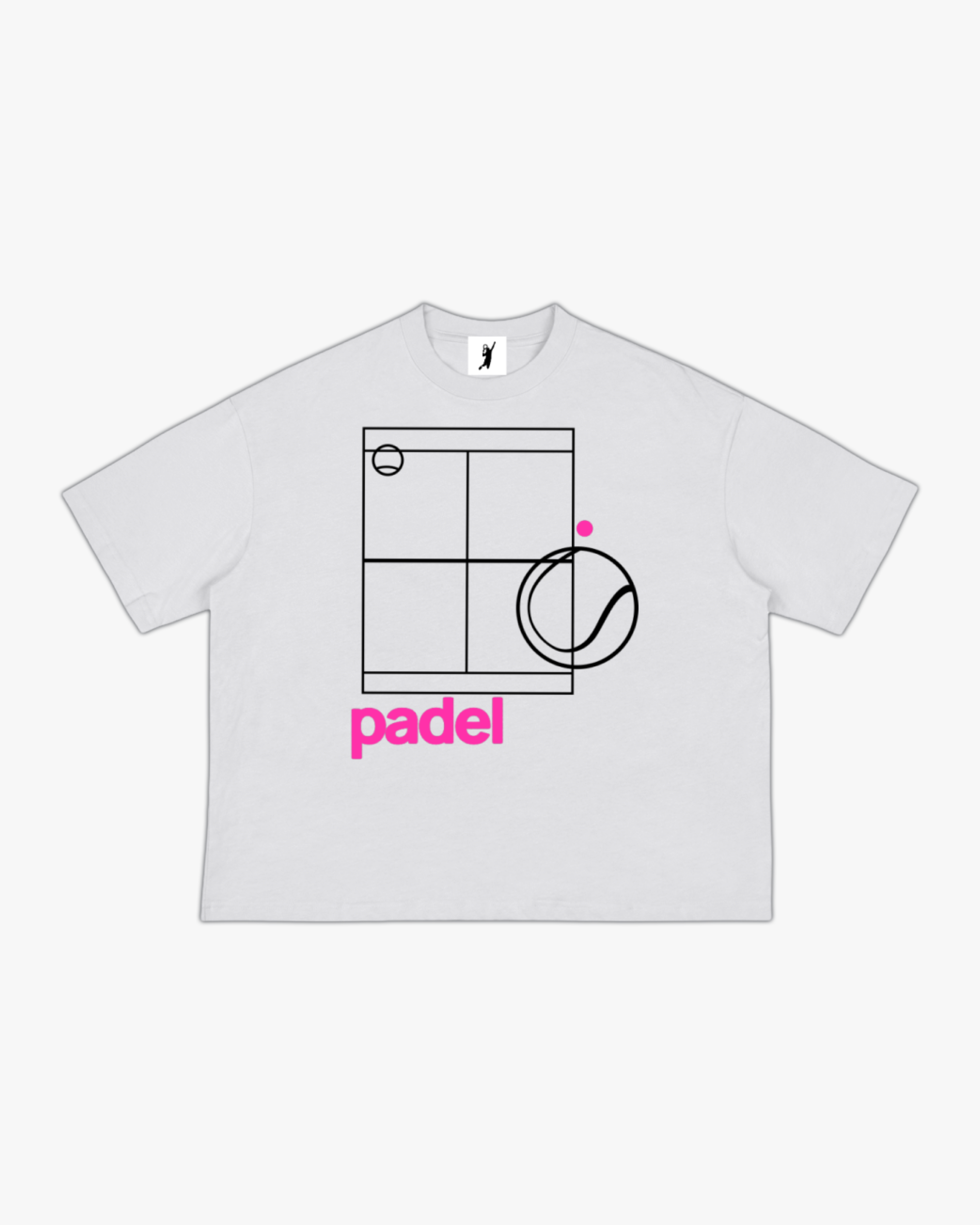 Padel Court Boxy T-Shirt