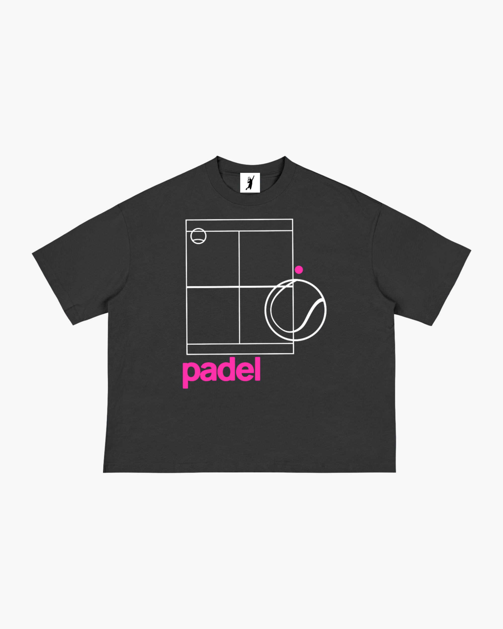 Padel Court Boxy T-Shirt