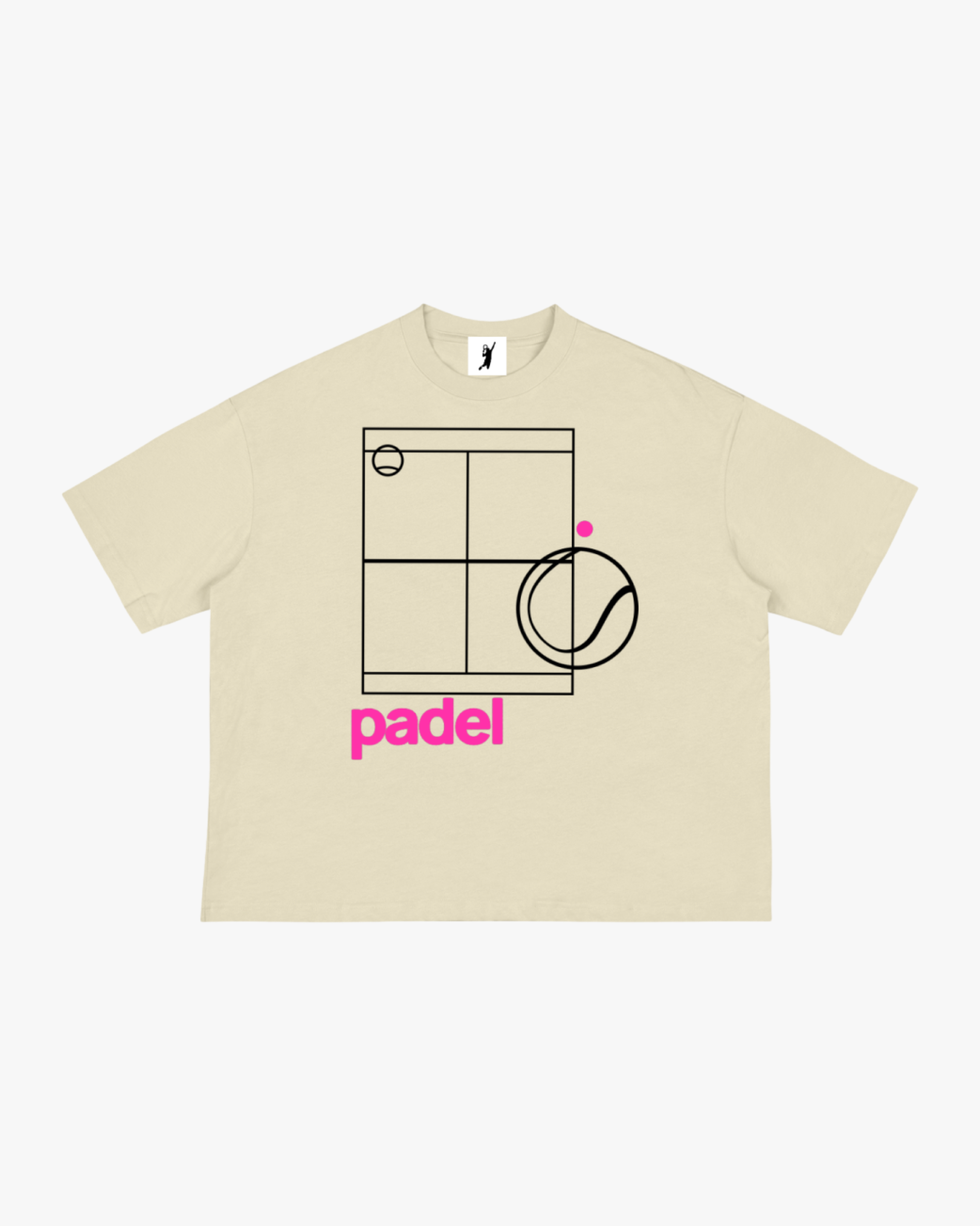 Padel Court Boxy T-Shirt