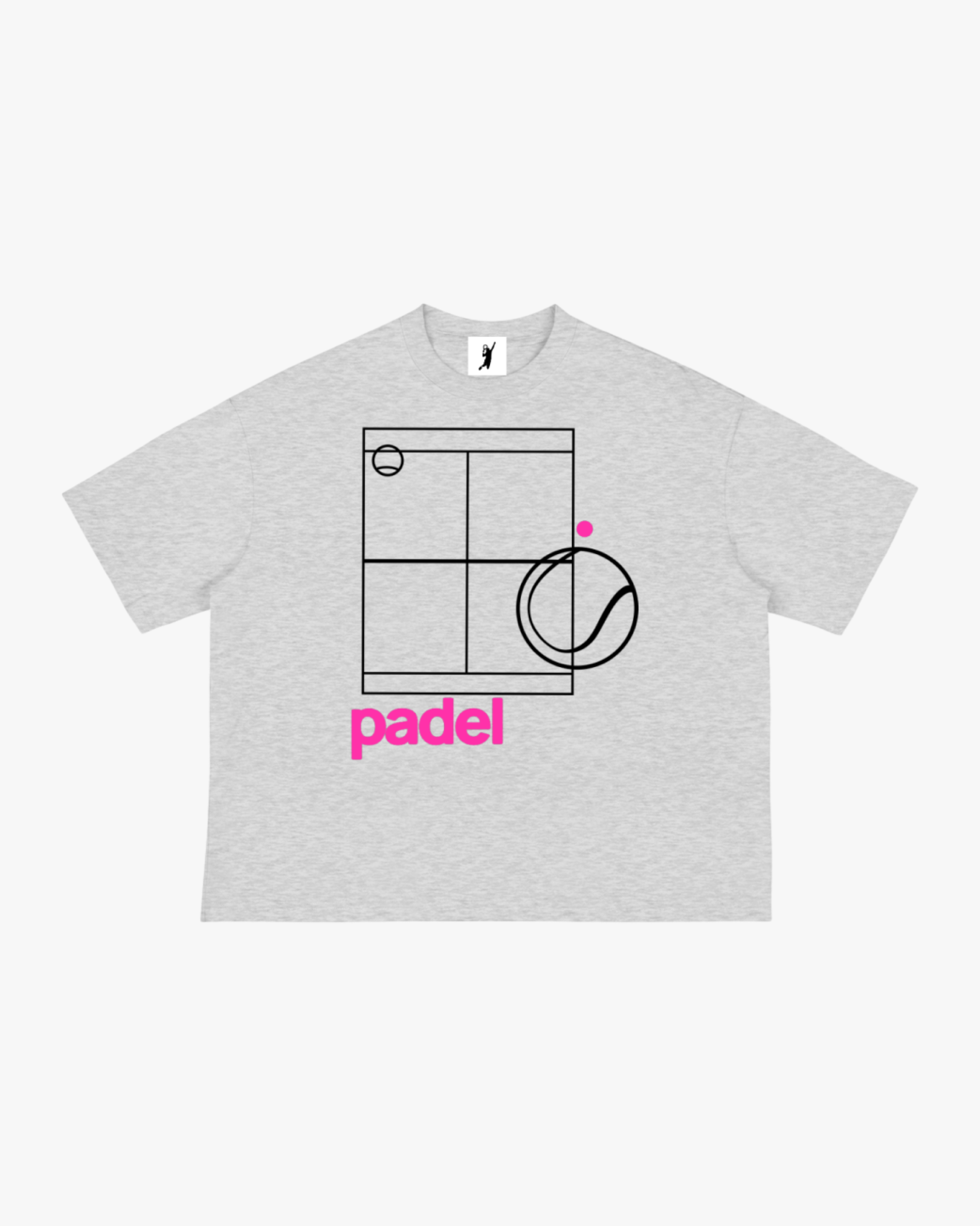 Padel Court Boxy T-Shirt