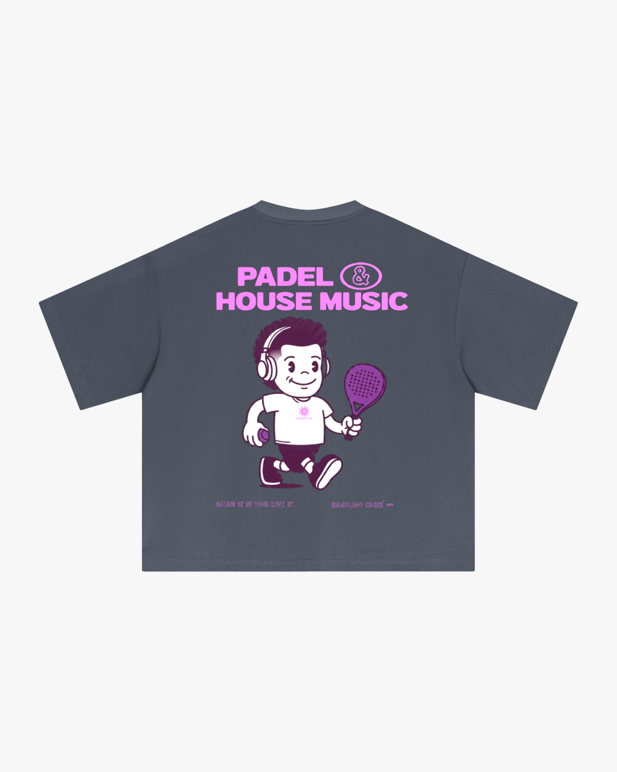 Padel & House Music Boxy T-Shirt
