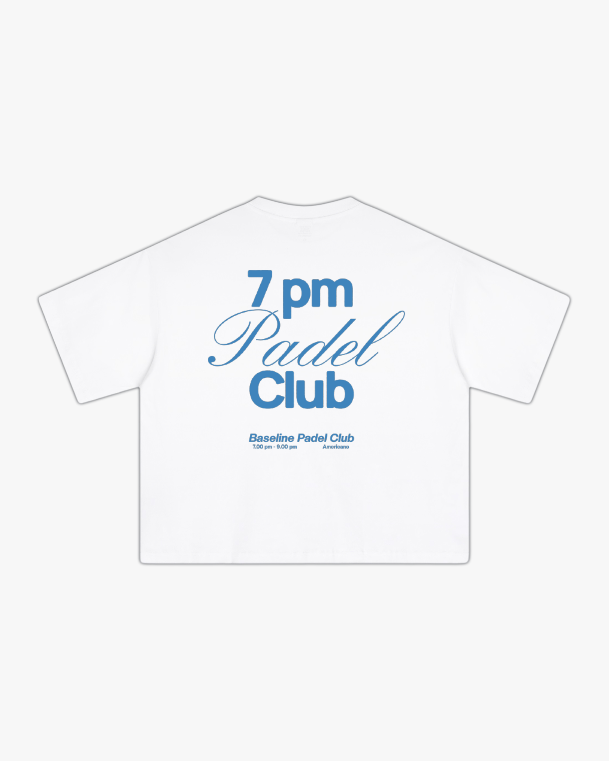 7 pm Club Boxy T-Shirt