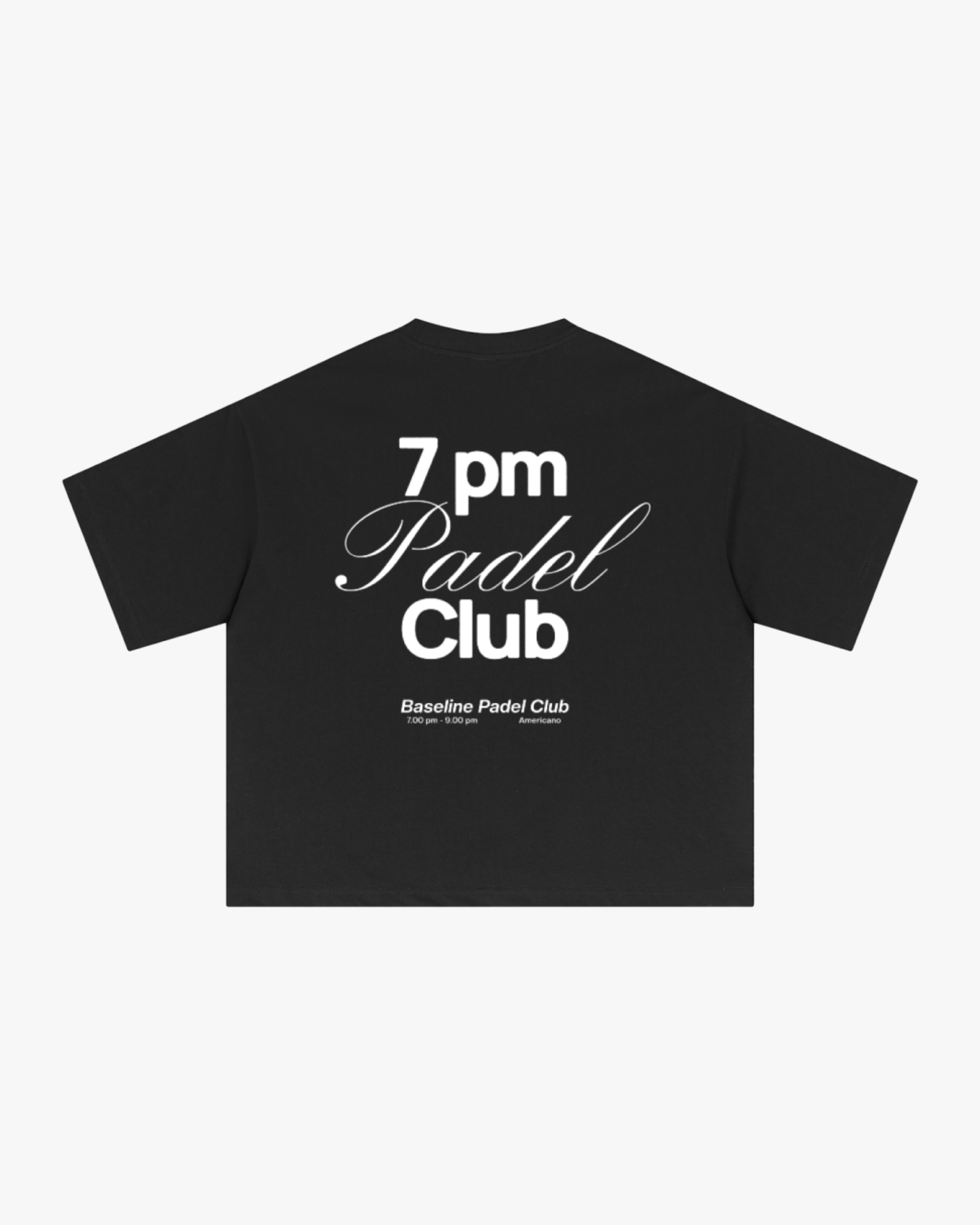 7 pm Club Boxy T-Shirt