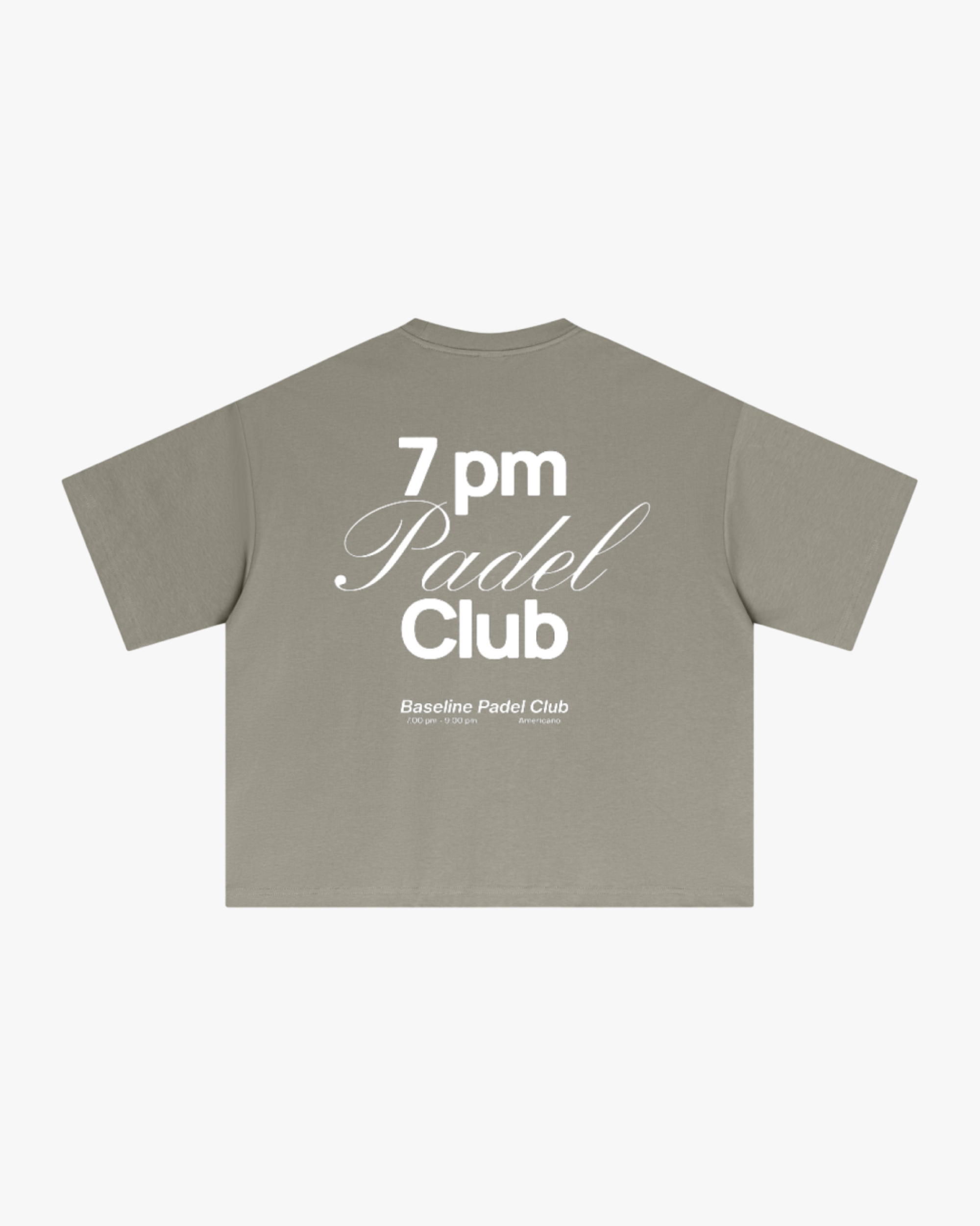 7 pm Club Boxy T-Shirt