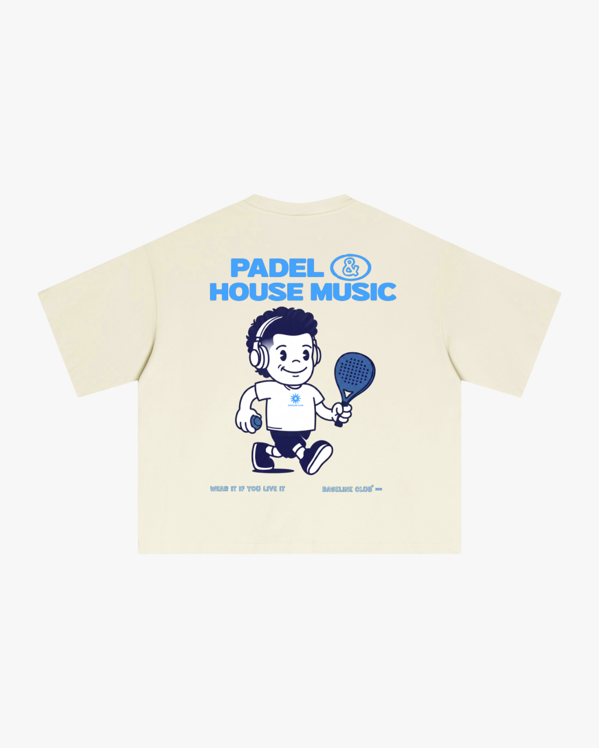 Padel & House Music Boxy T-Shirt