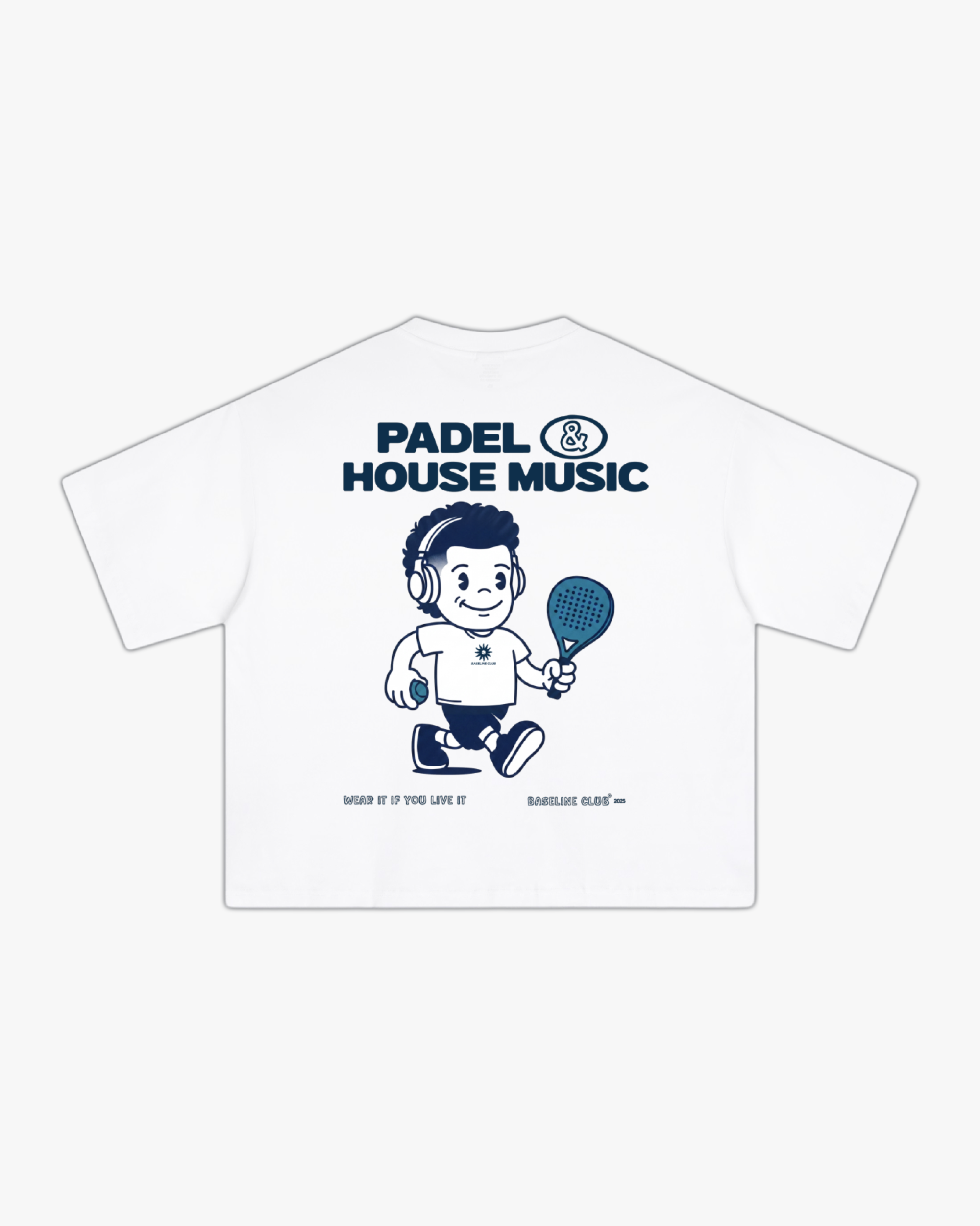 Padel & House Music Boxy T-Shirt