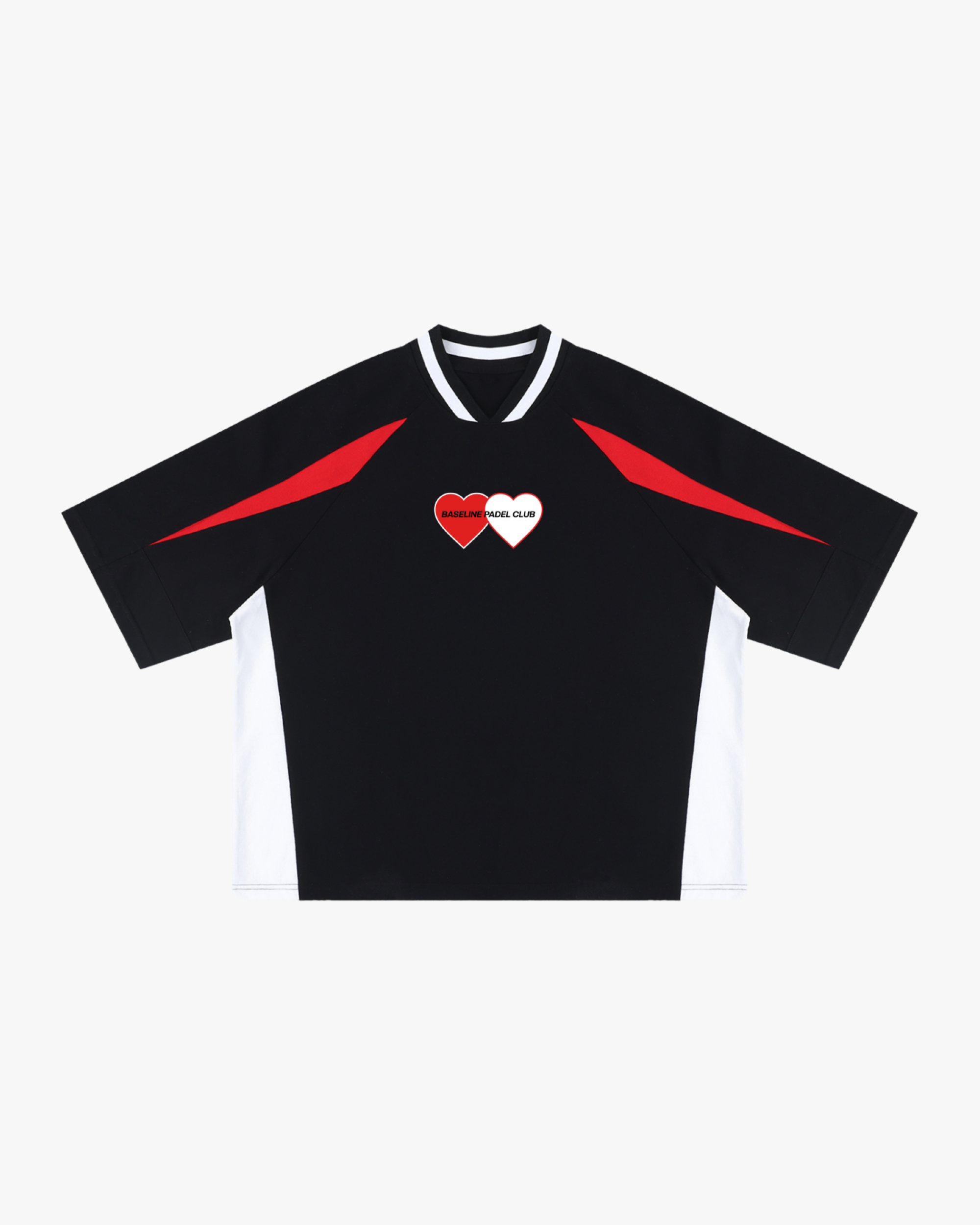 Two Hearts Oversized T-Shirt