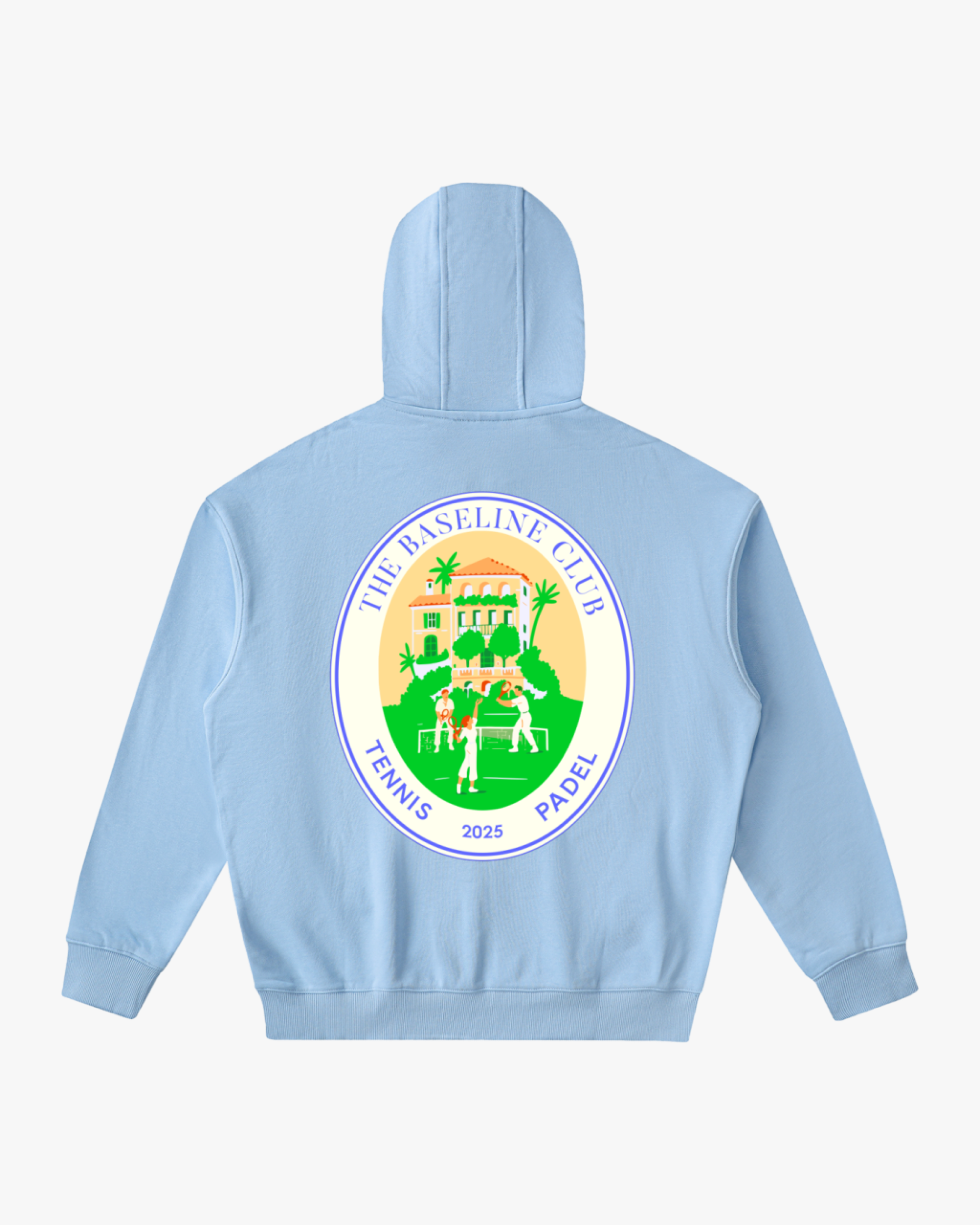 Tennis Villa Zip-Hoodie