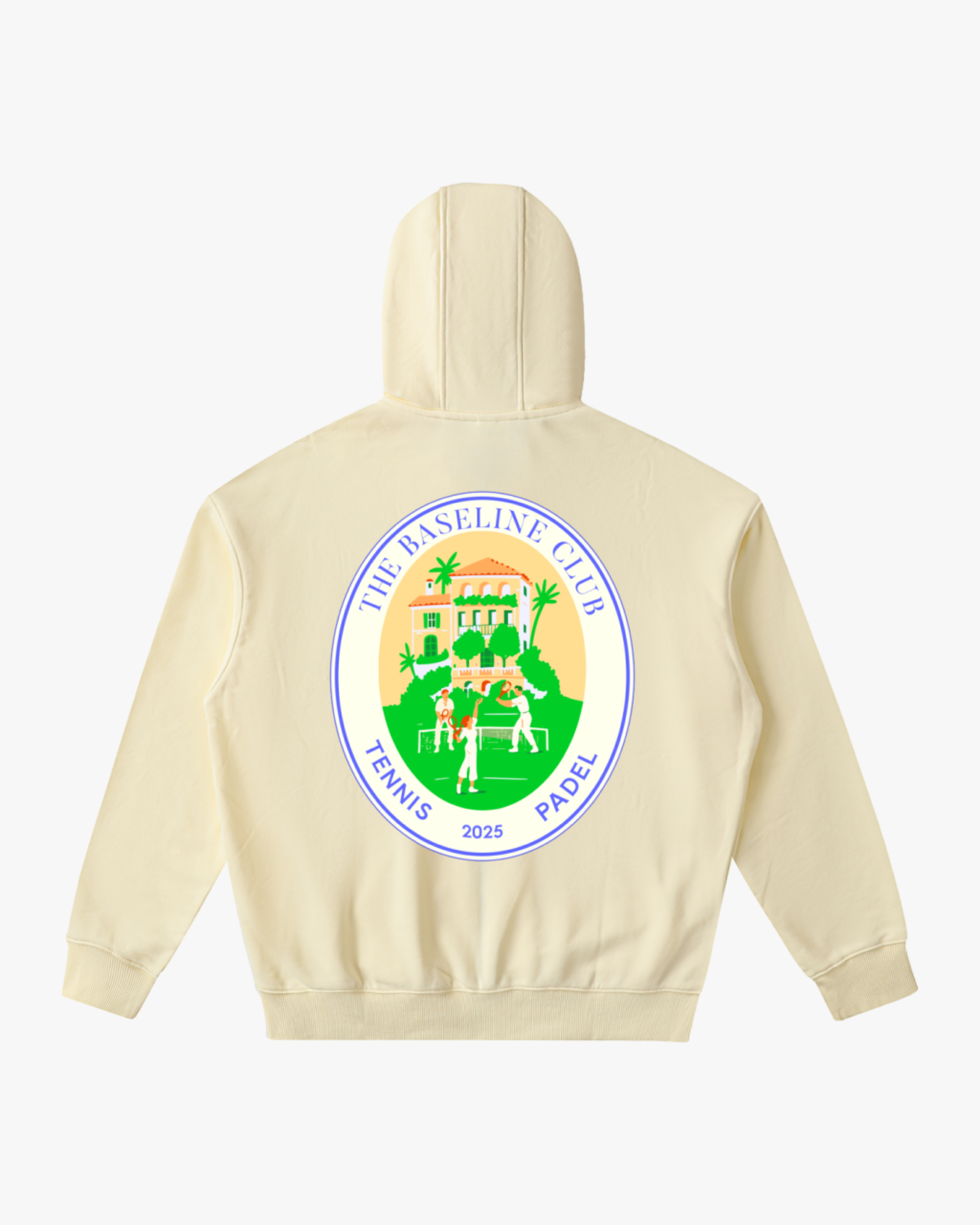 Tennis Villa Zip-Hoodie
