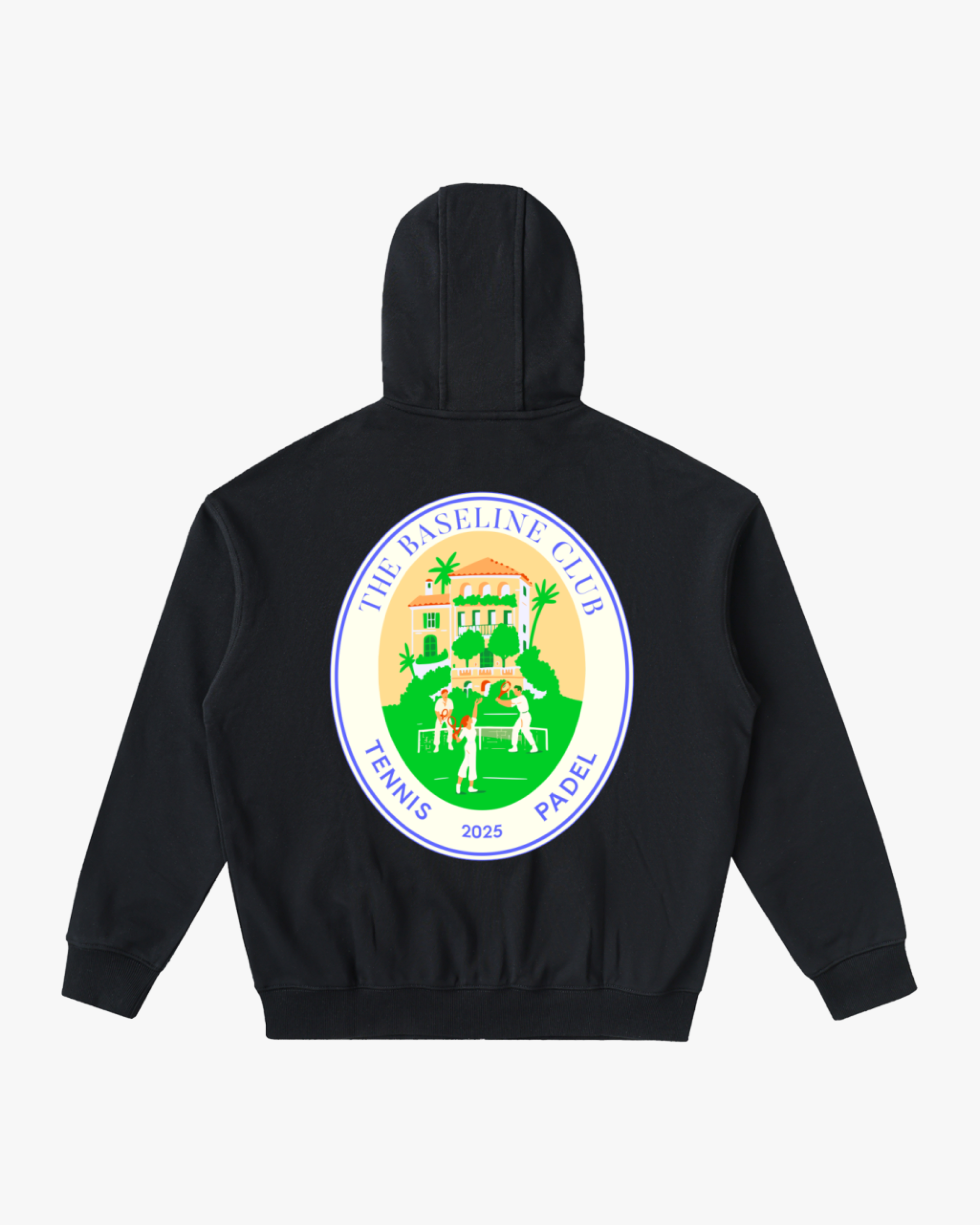 Tennis Villa Zip-Hoodie
