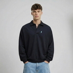 Academy Oversize Longsleeve Polo