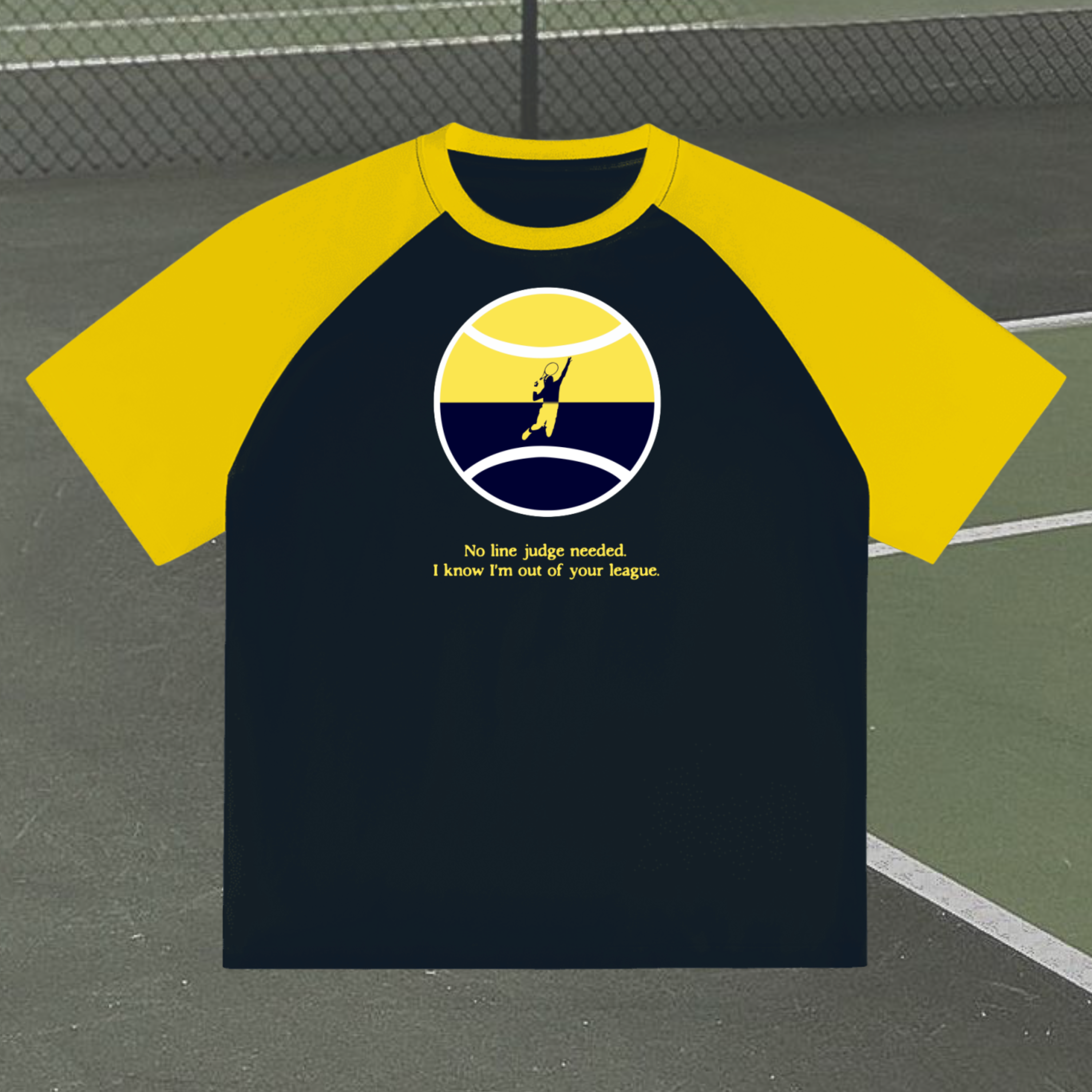 Clean Cut Raglan T-Shirt