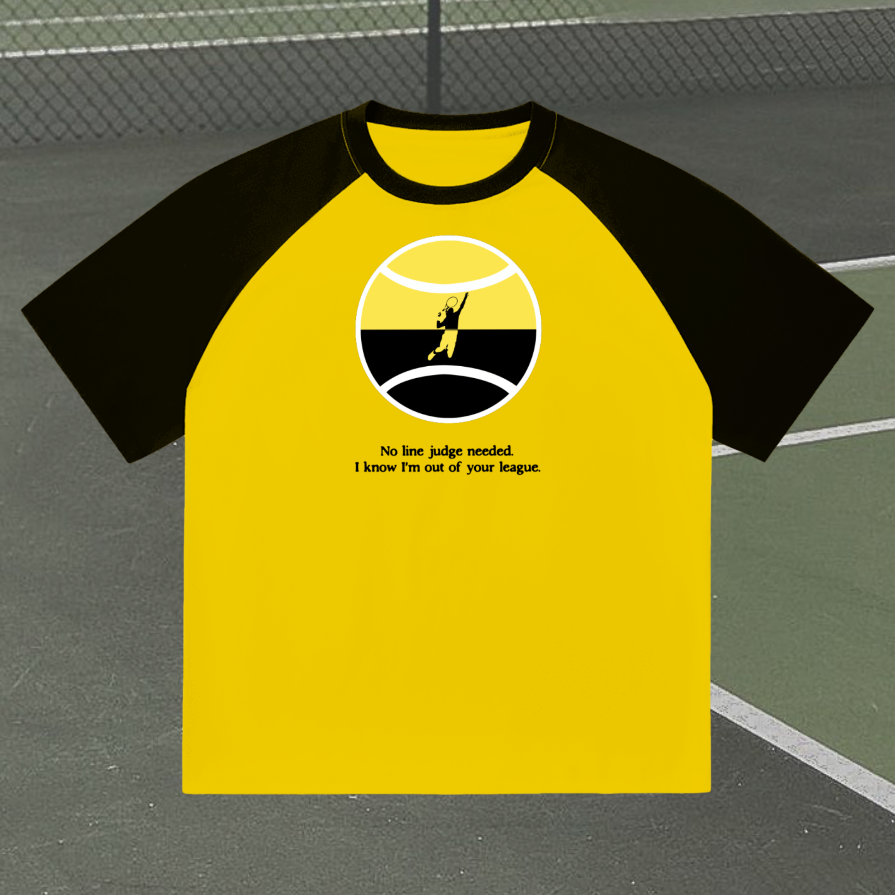 Clean Cut Raglan T-Shirt