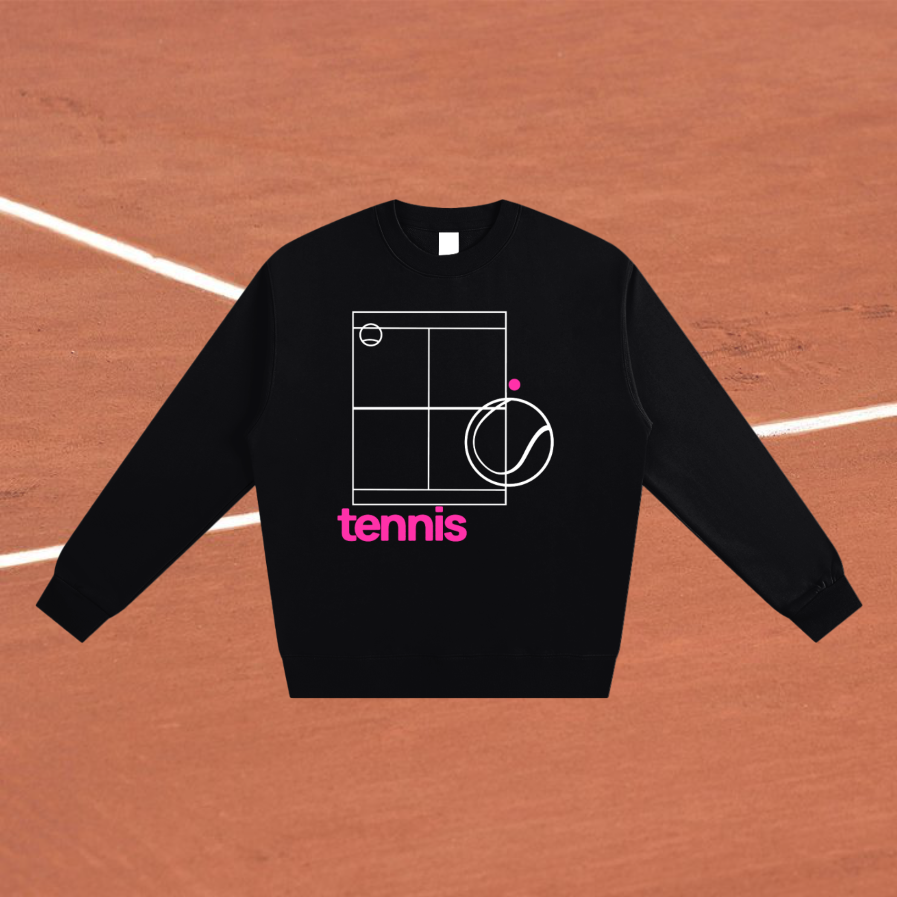 Tennis-Court Essential Sweatshirt