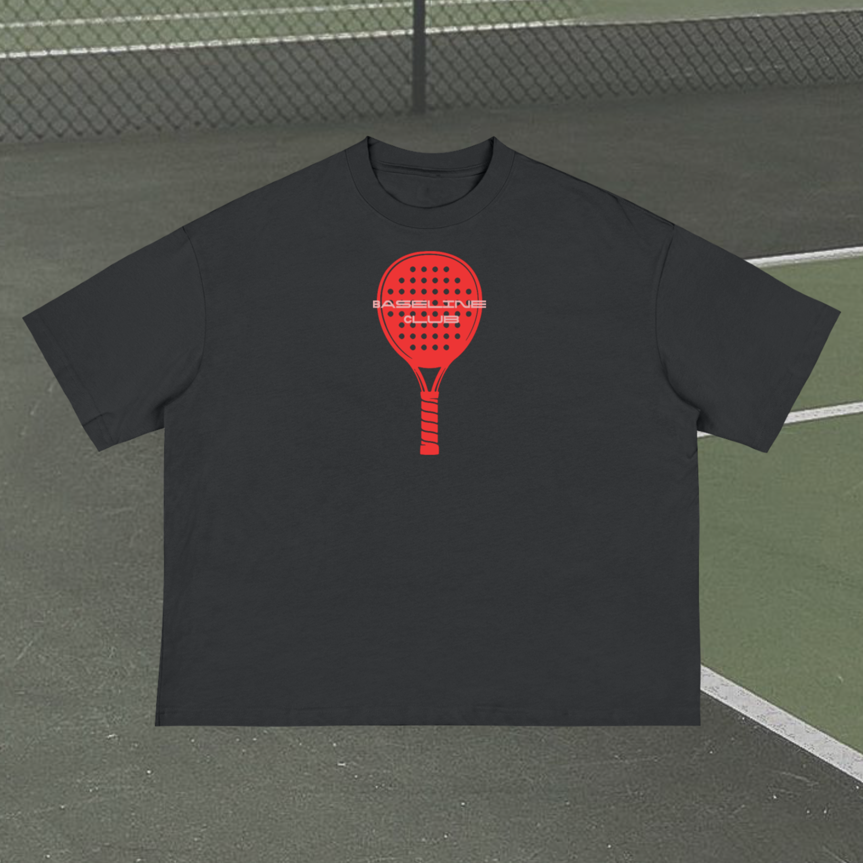 Padel Racket Boxy T-Shirt