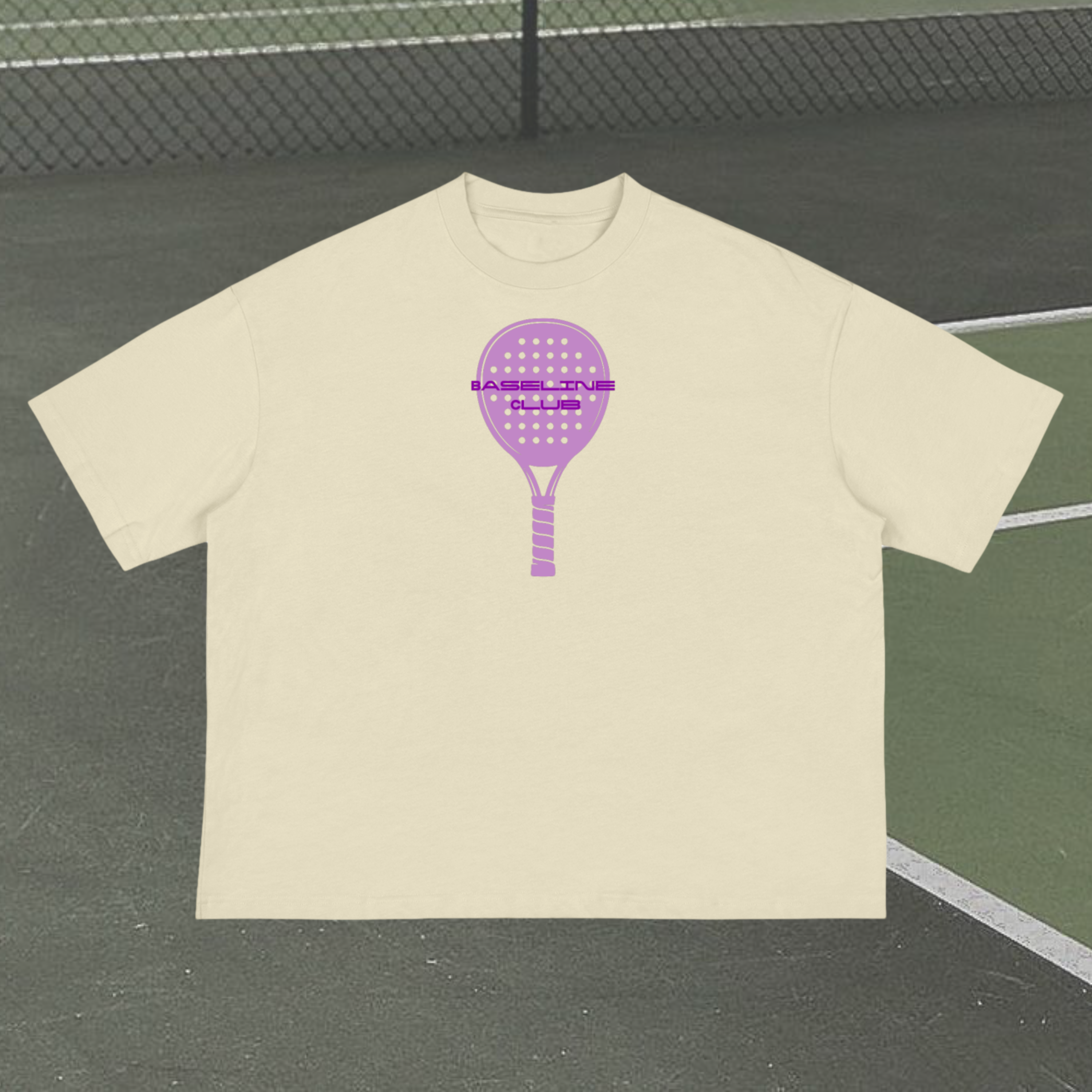 Padel Racket Boxy T-Shirt