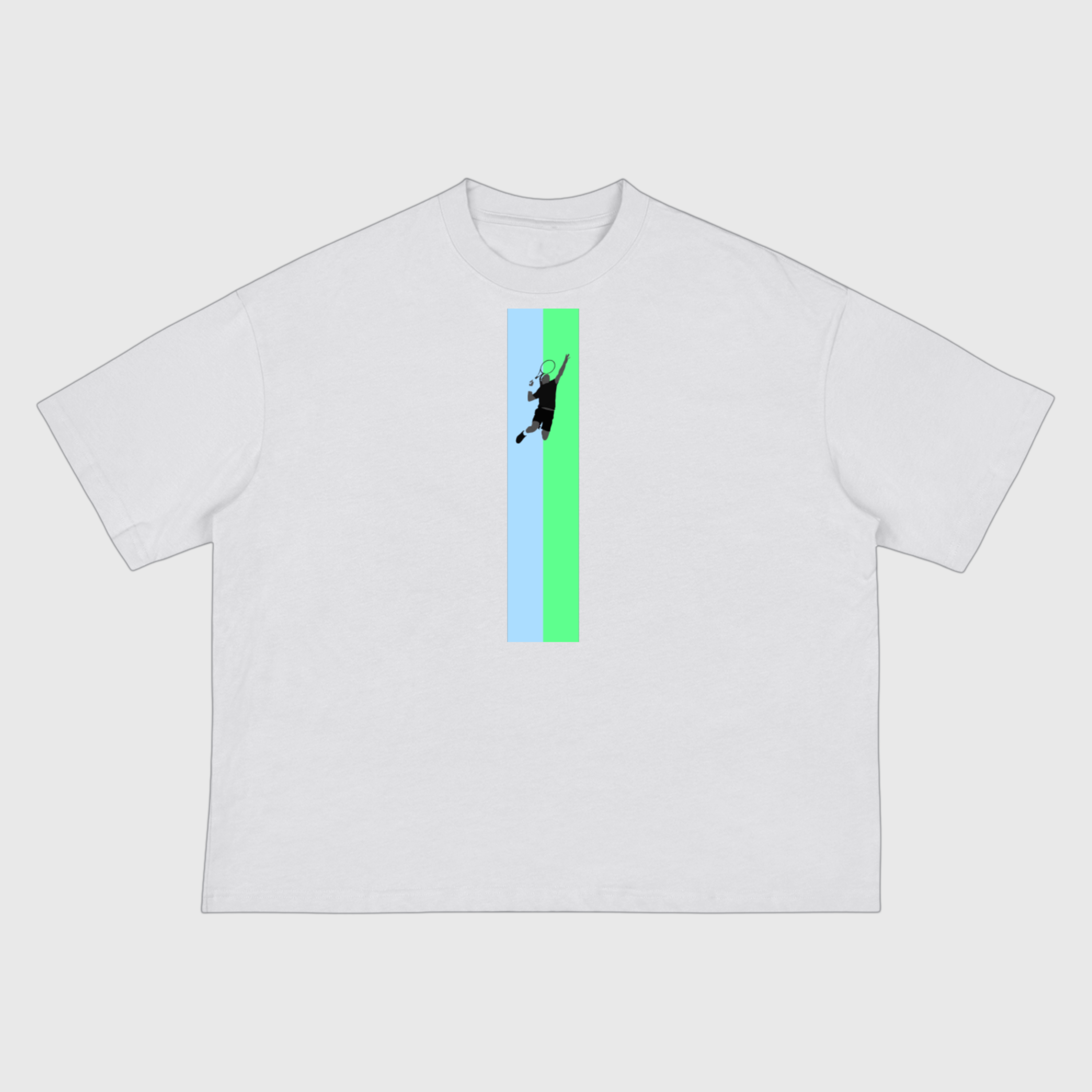 Two Blocks Boxy T-Shirt