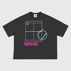 Tennis Court Boxy T-Shirt