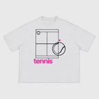 Tennis Court Boxy T-Shirt