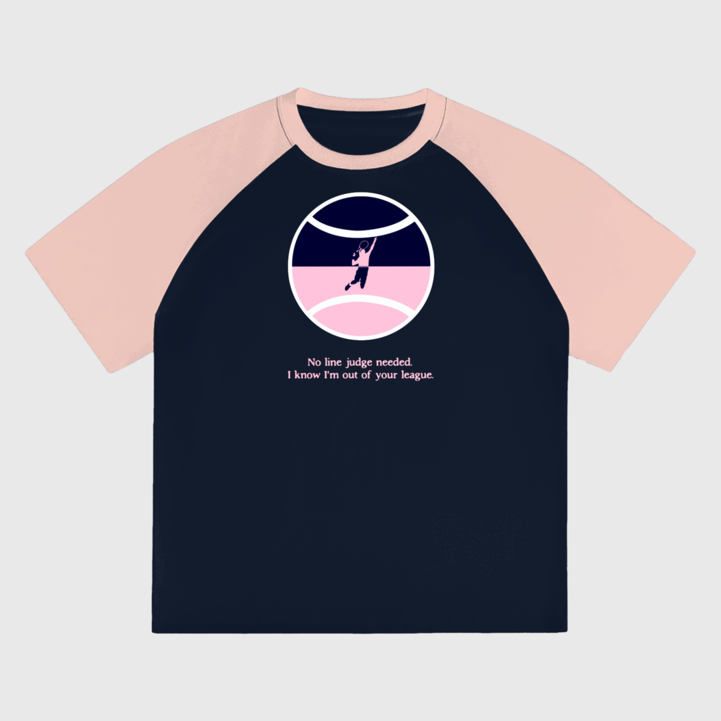 Clean Cut Raglan T-Shirt