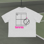 Tennis Court Boxy T-Shirt