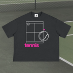 Tennis Court Boxy T-Shirt