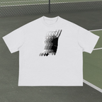 Logo Motion-Blur Boxy T-Shirt