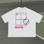 Tennis Court Boxy T-Shirt