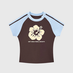 Flower Raglan T-Shirt