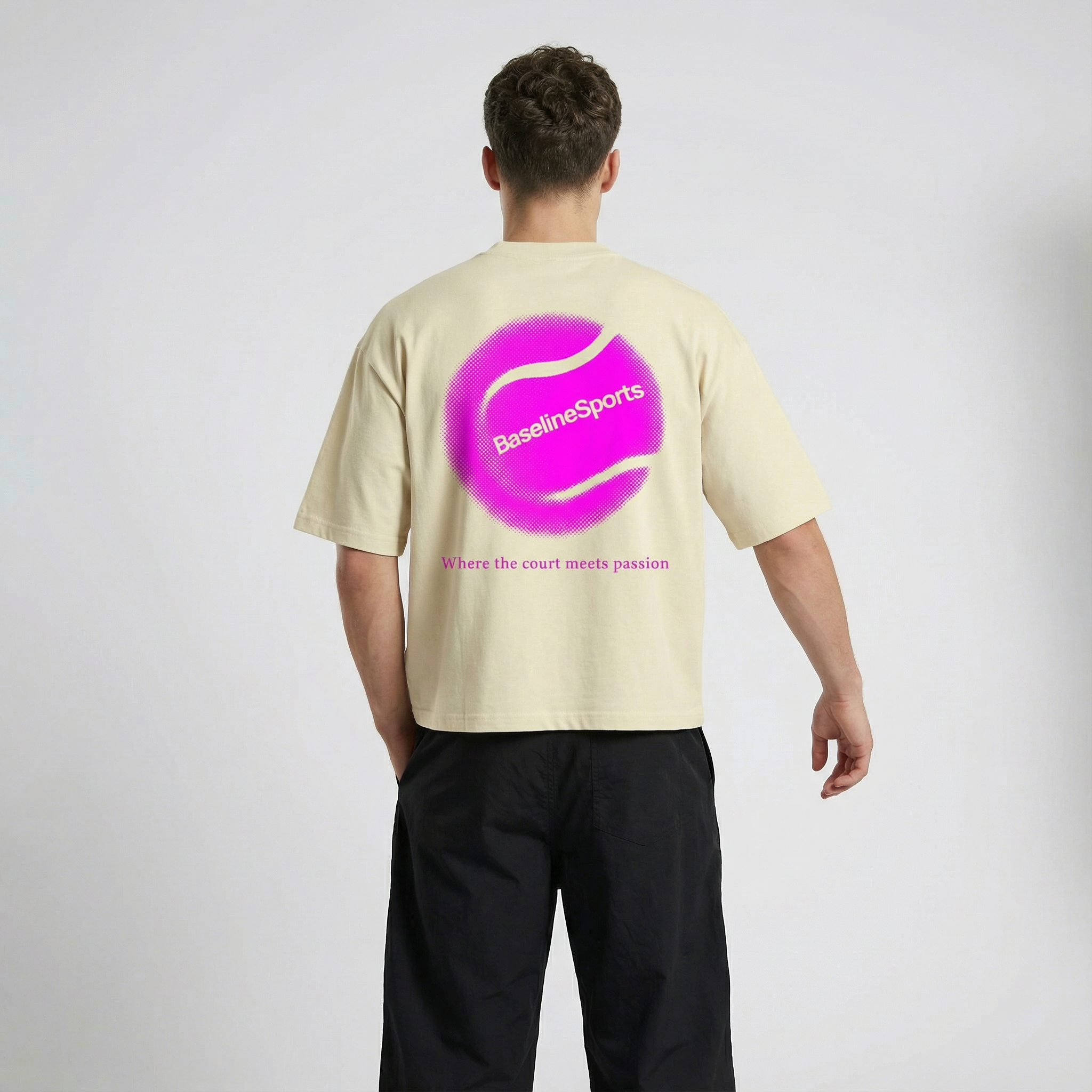 Ball Backprint Boxy T-Shirt