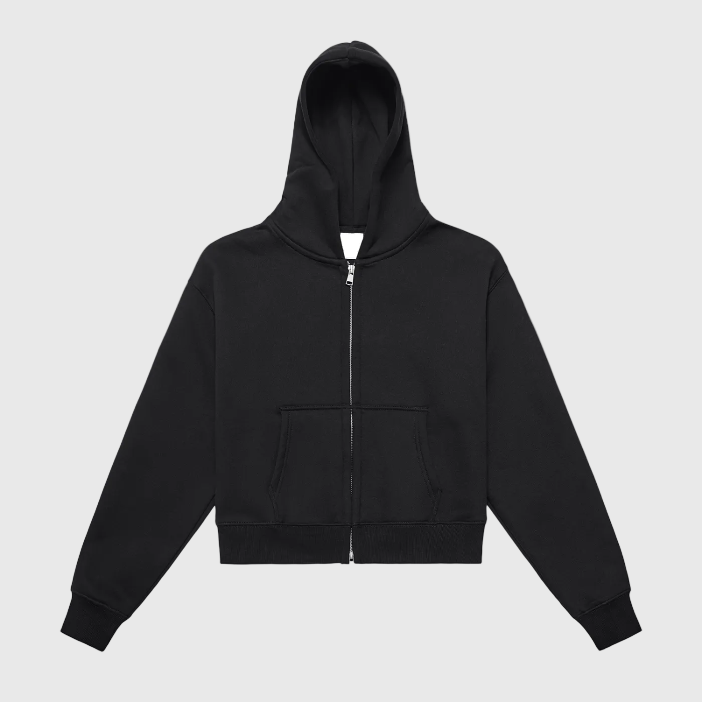Lady cropped Zip-Hoodie