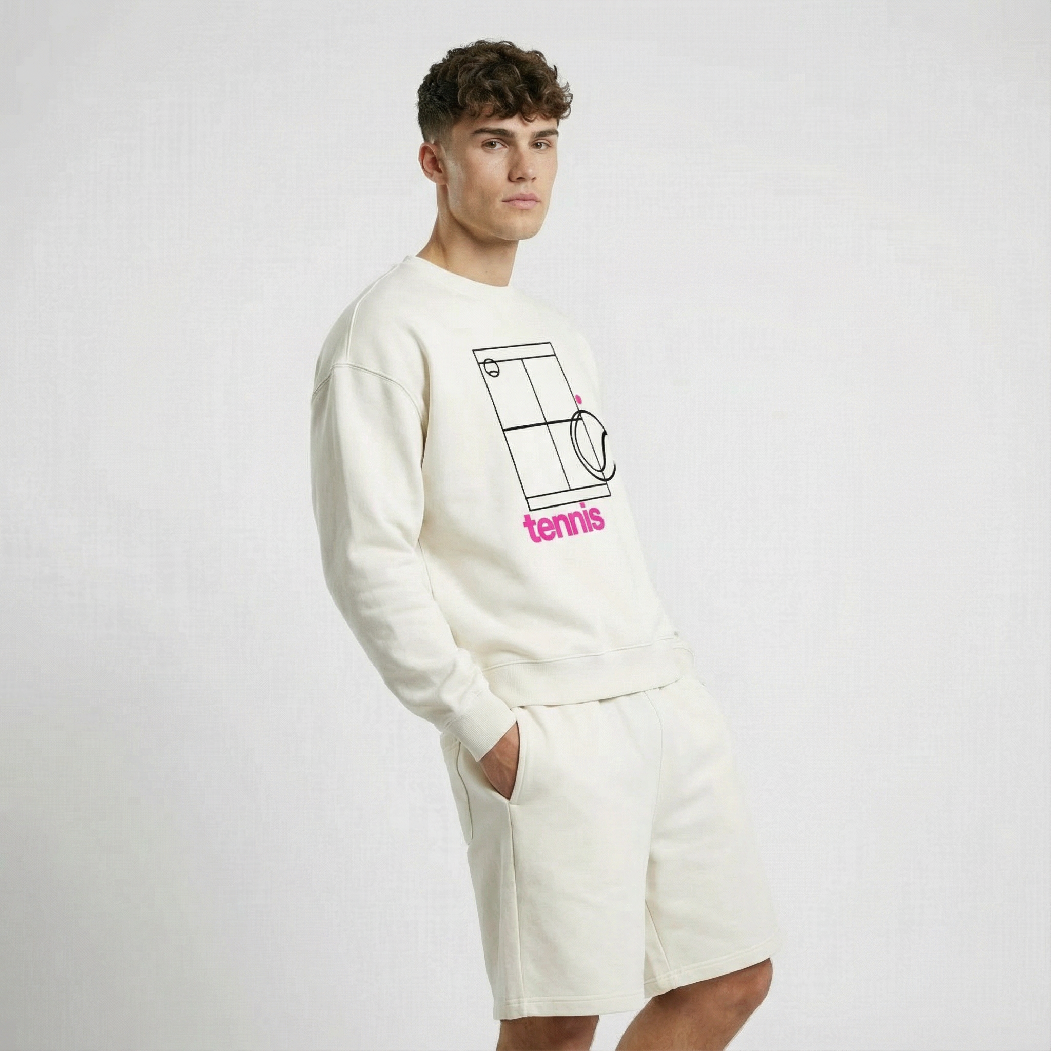 Tennis-Court Essential Sweatshirt
