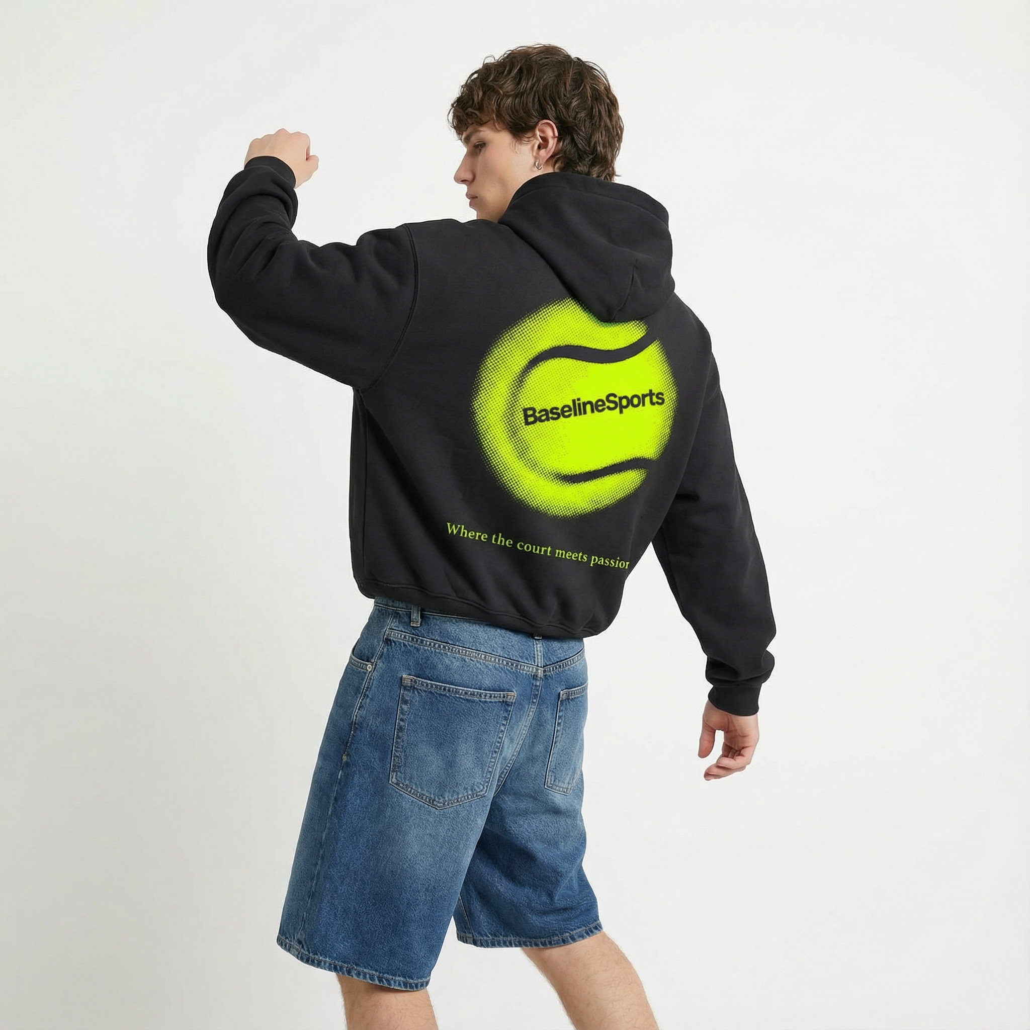 Ball Backprint Hoodie